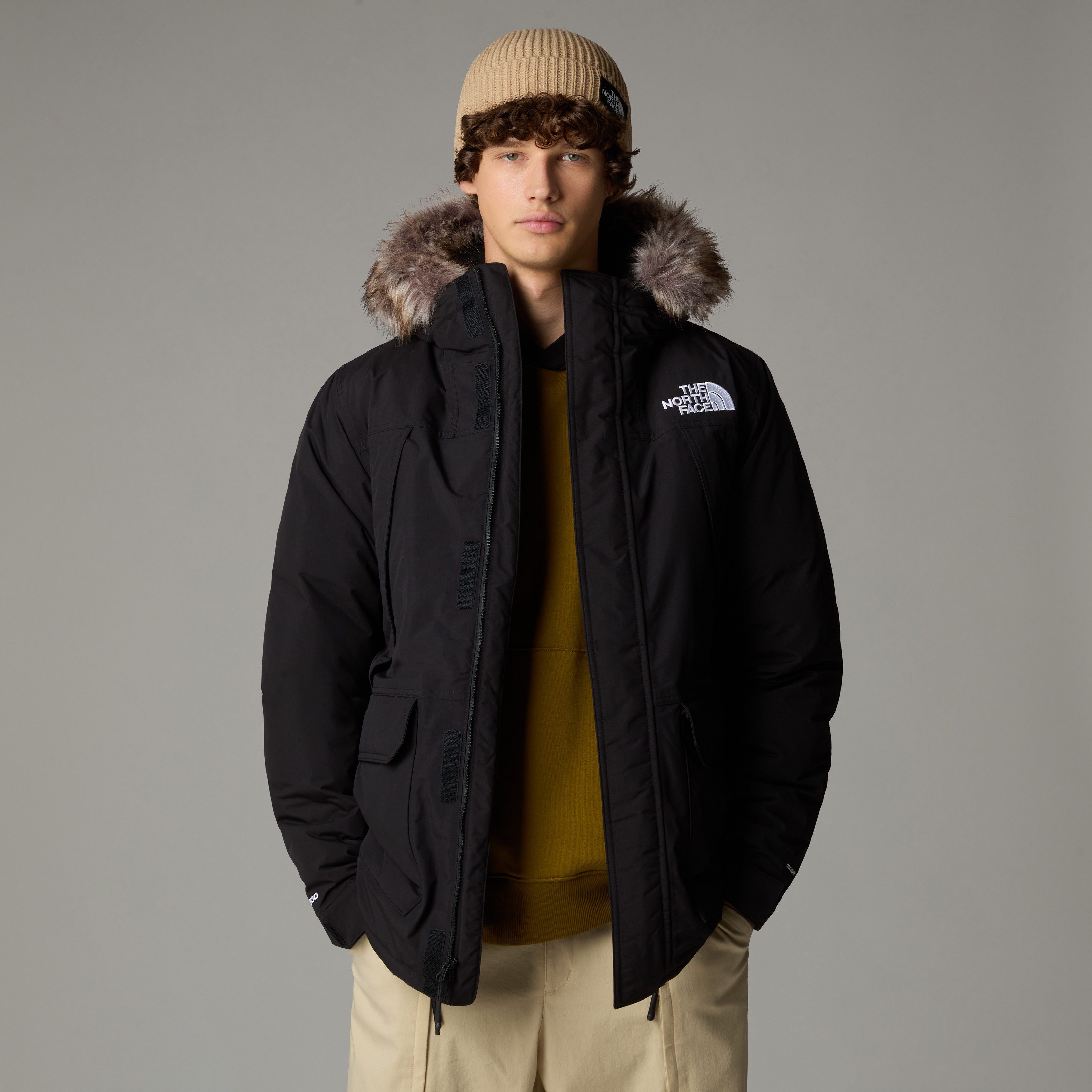 The North Face Functionele parka met geborduurd logo