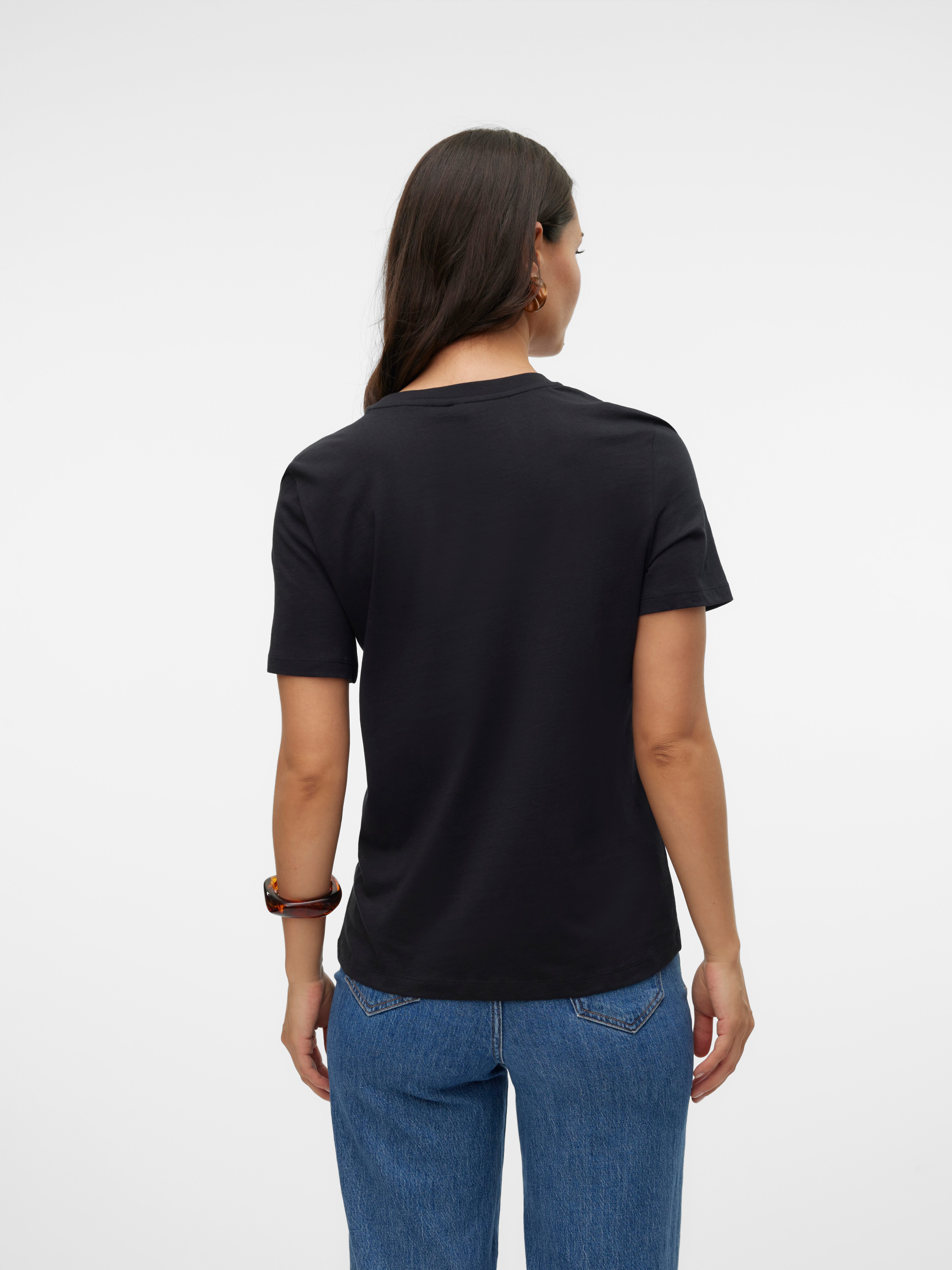 Vero Moda Shirt met korte mouwen VMPAULINA SS T-SHIRT GA JRS NOOS