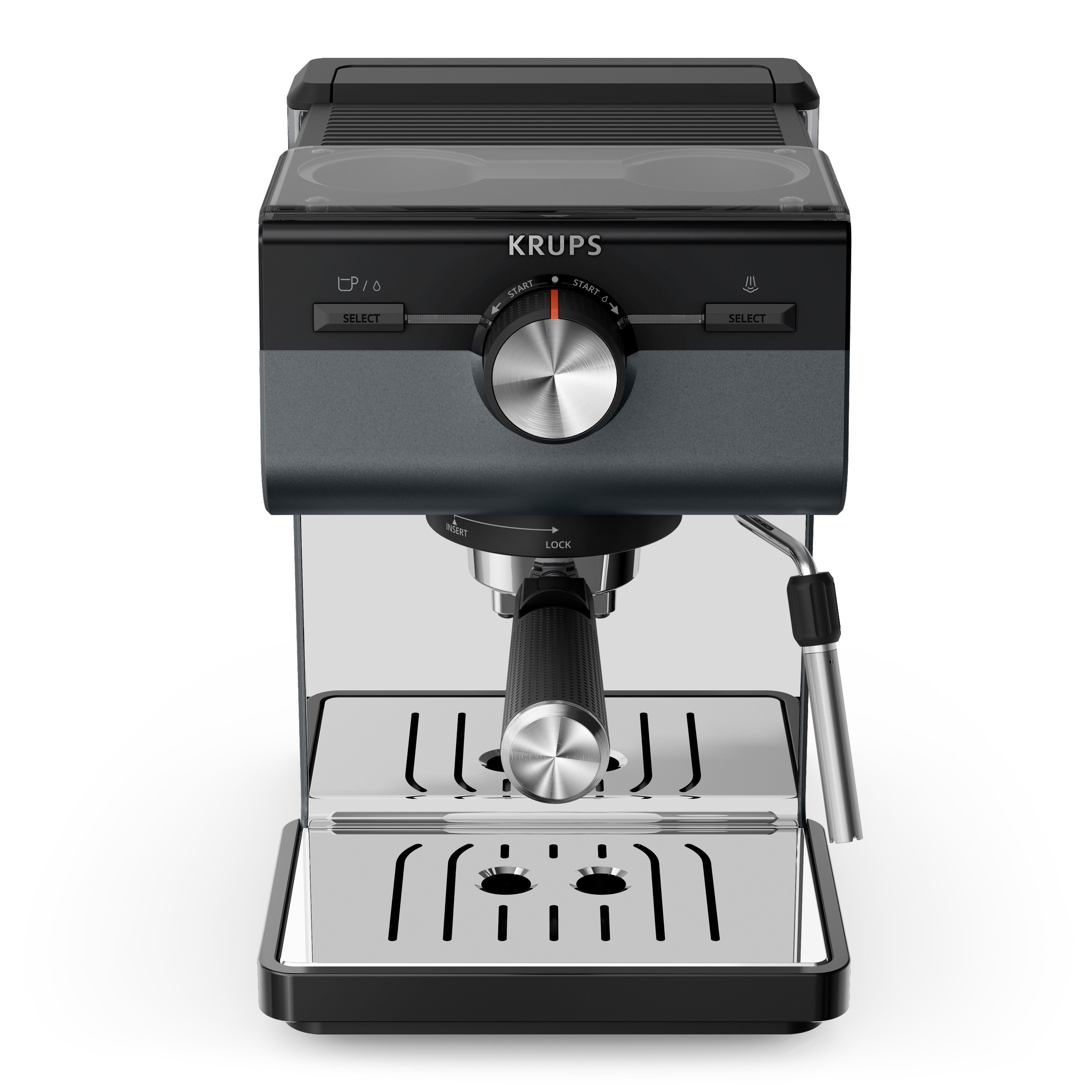 Krups Espressomachine XP384G Authentic+, Siebträger