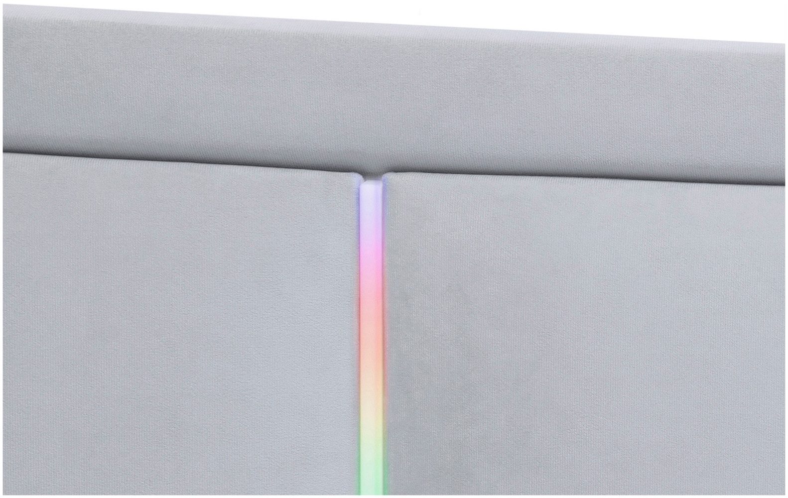 COLLECTION AB Boxspring Athena Incl. LED-verlichting, topper en opbergruimte