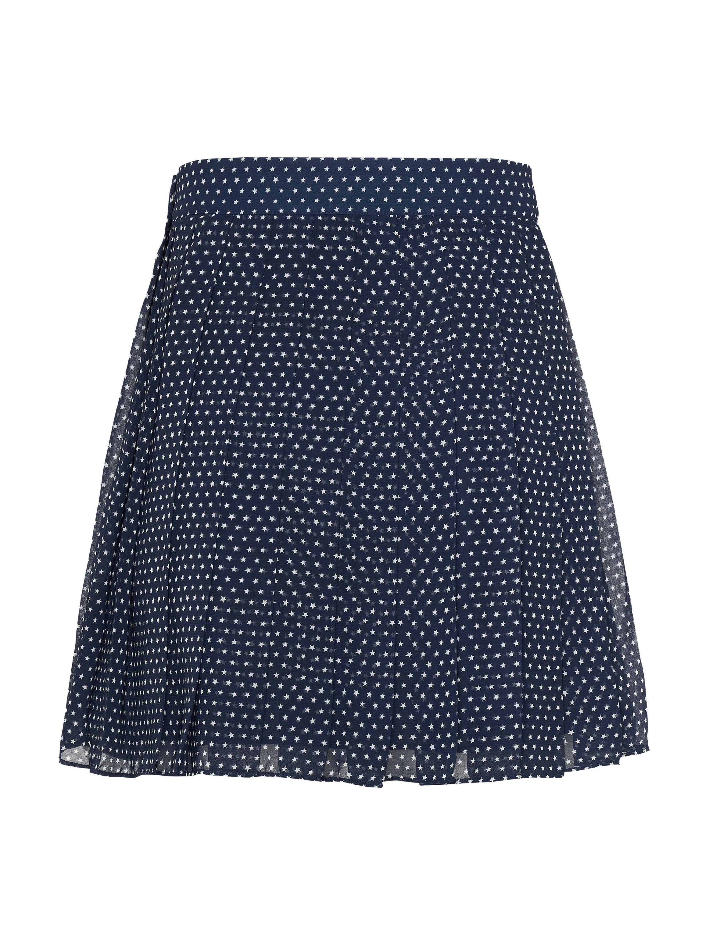 TOMMY JEANS Plissérok TJW MINI STAR AOP PLEATED SKIRT