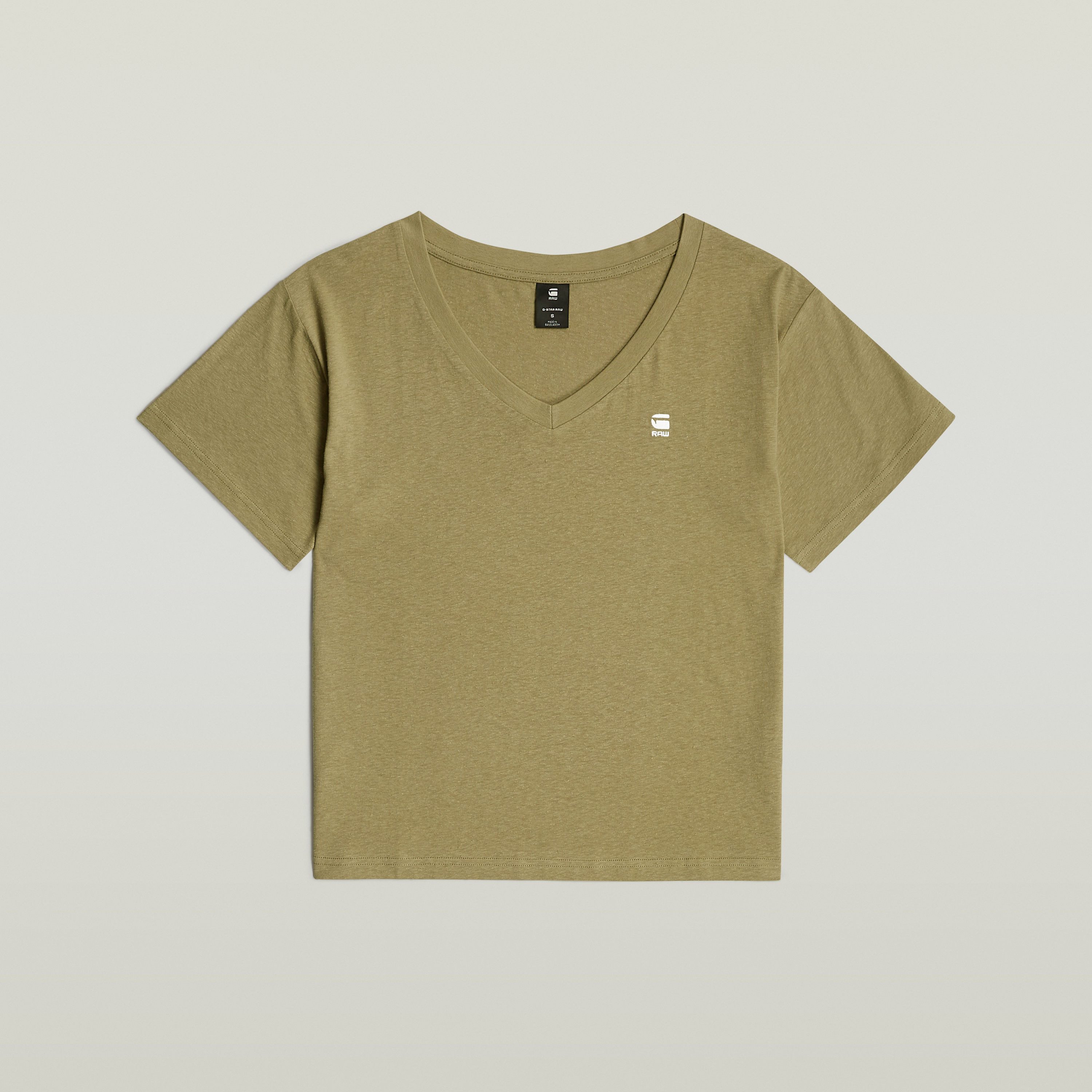 G-Star RAW Shirt met V-hals Open V Relaxed