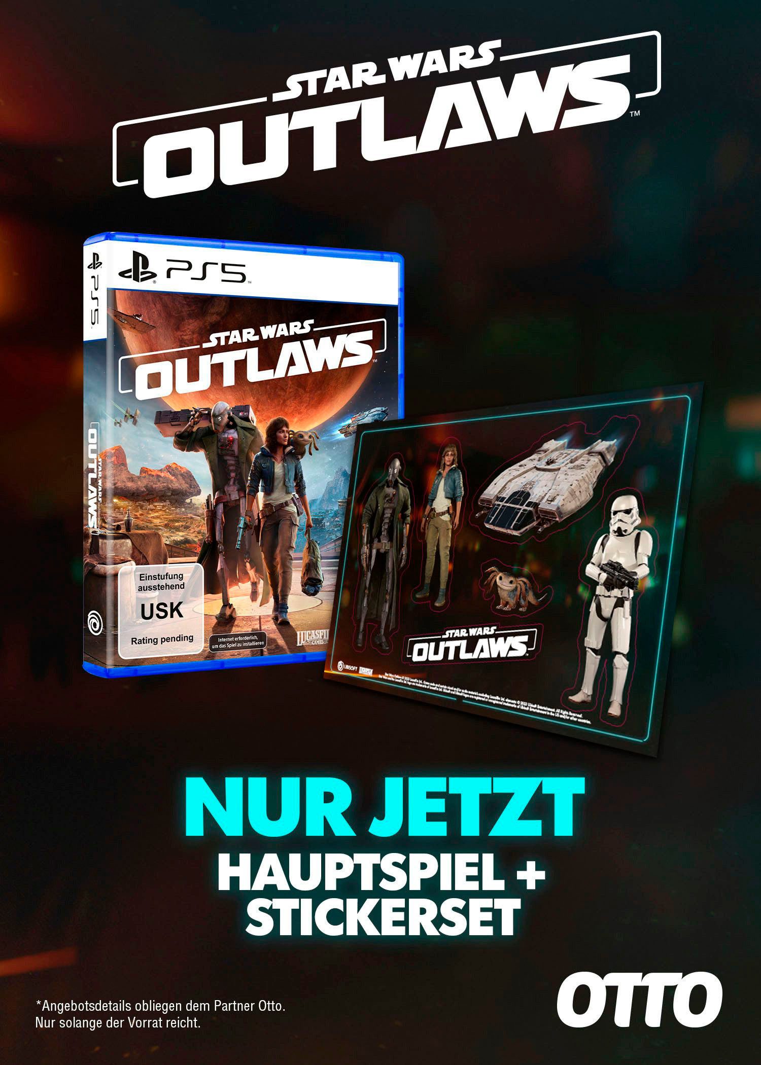 PlayStation 5 Gameconsole Disk Edition (Slim) + Star Wars Outlaws