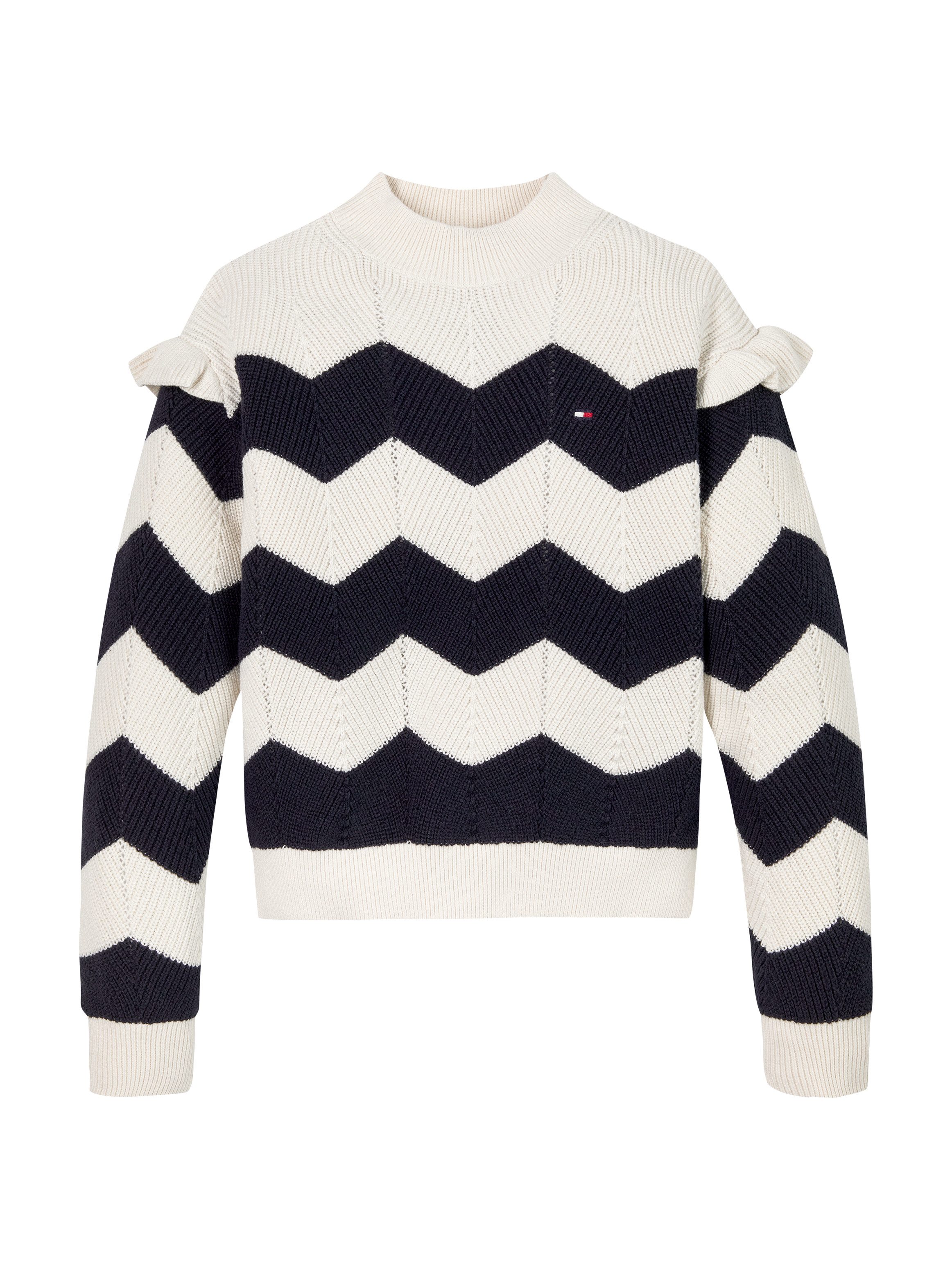 Tommy Hilfiger Gebreide trui WAVY STRIPE SWEATER