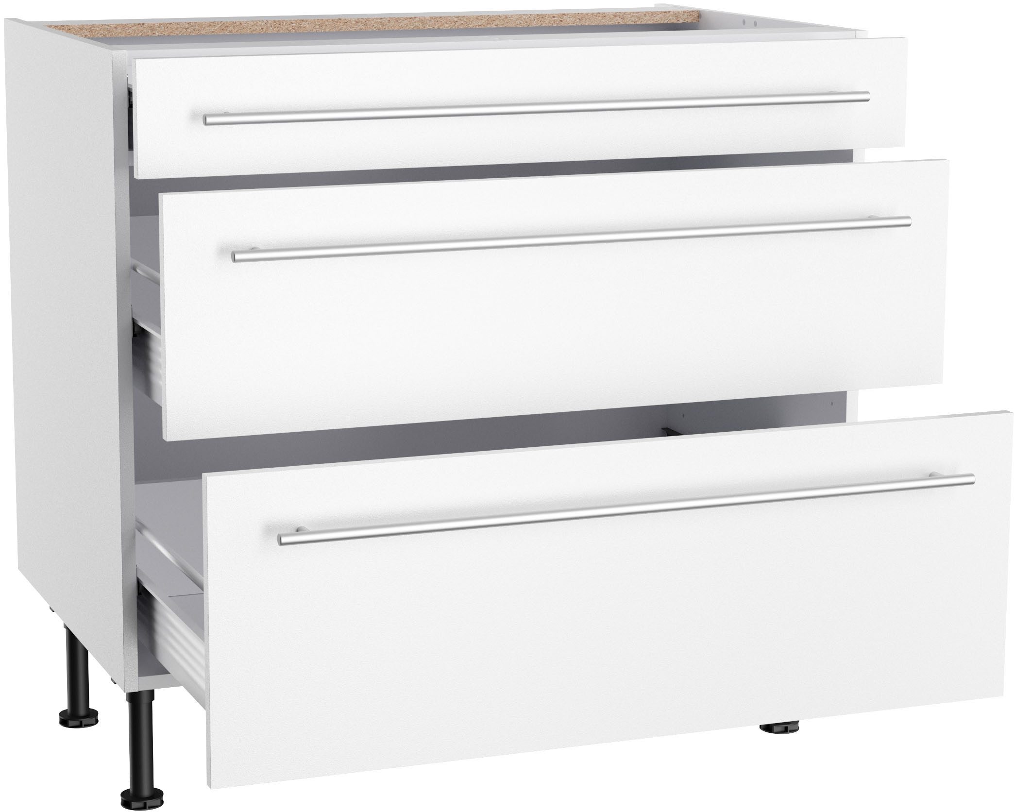 OPTIFIT Onderkast Bern2 Breedte 90 cm, 1 lade, 2 uittrekken