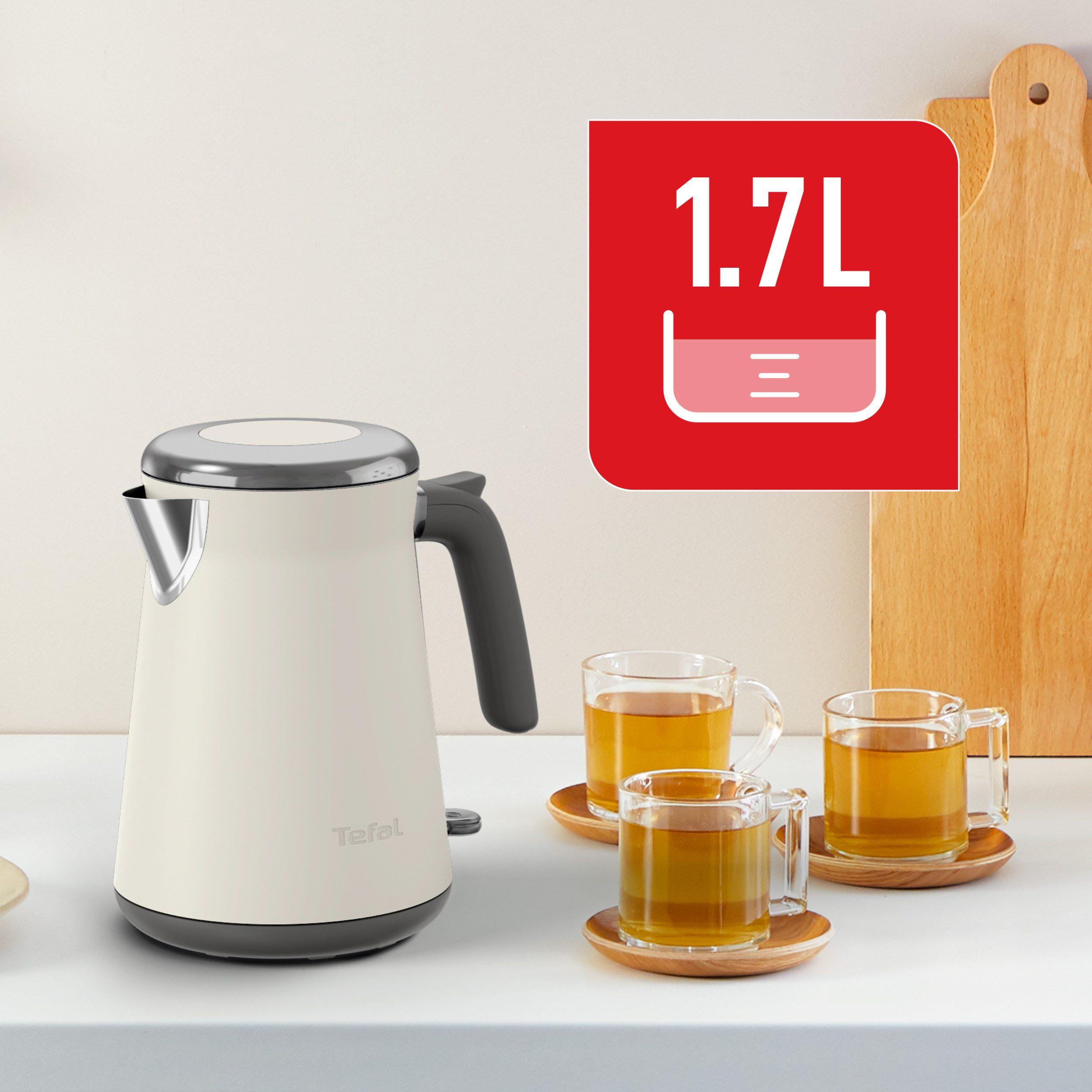 Tefal Waterkoker KI666A Collection, 1,7 l