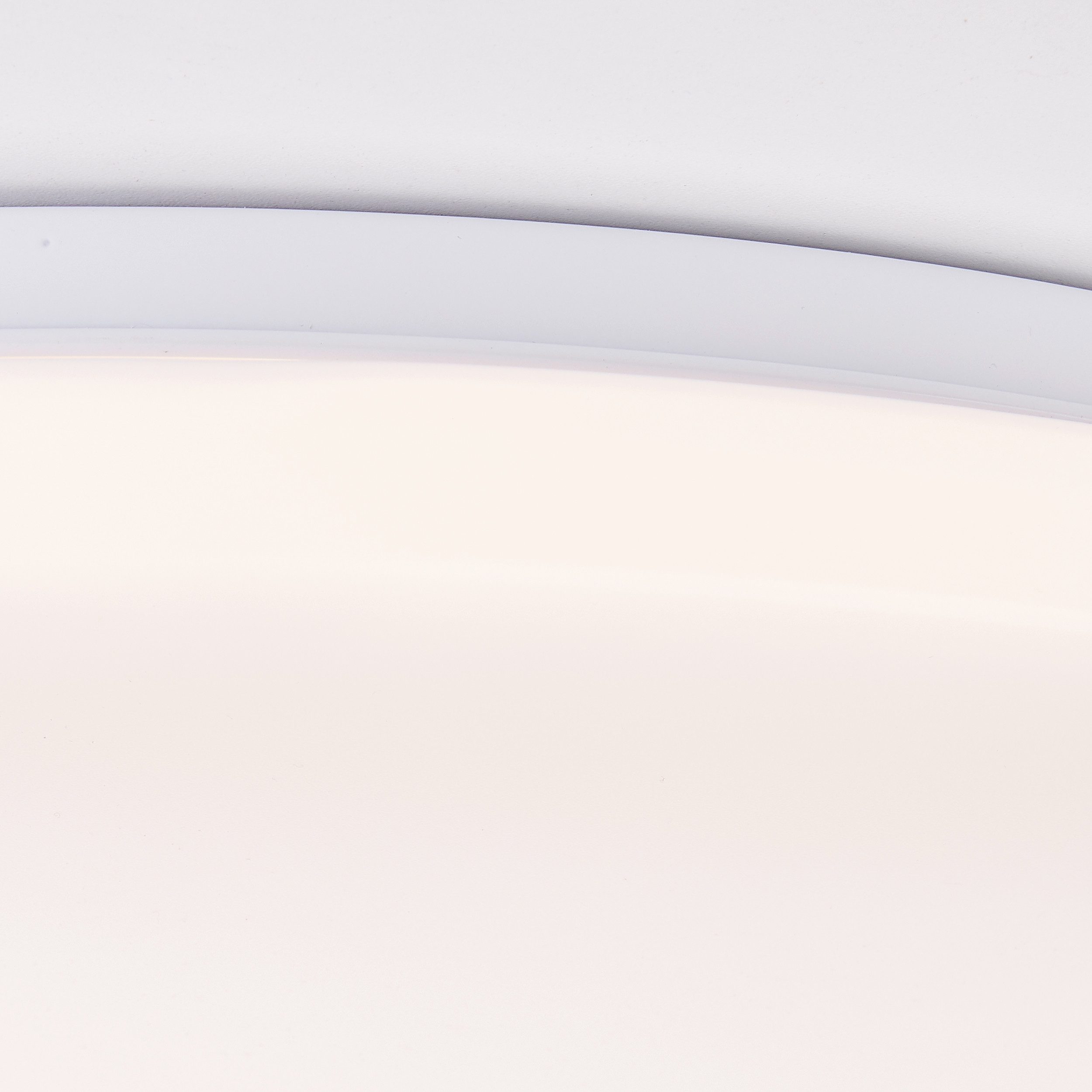 Brilliant Leuchten Led-plafondlamp Troba dimbaar, 4500 lm, 3000-6500 k, afstandsbediening, wit