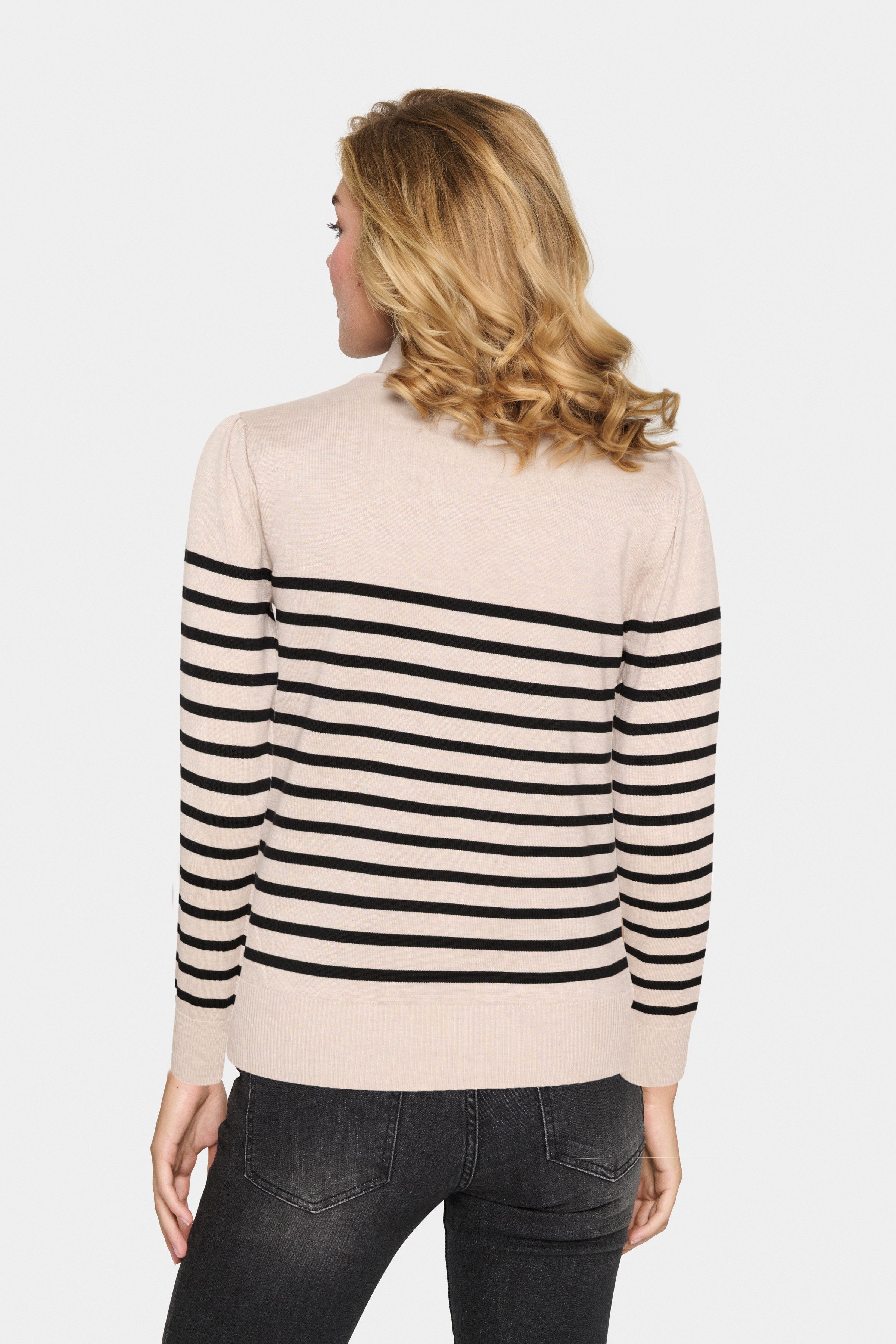 Saint Tropez Gebreide trui MilaSZ LS Striped