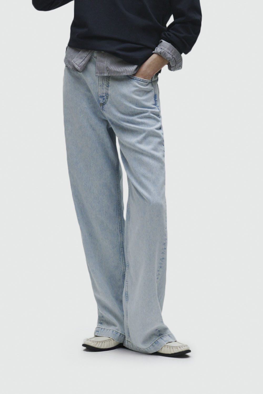 Marc O'Polo Wijde jeans Sjva