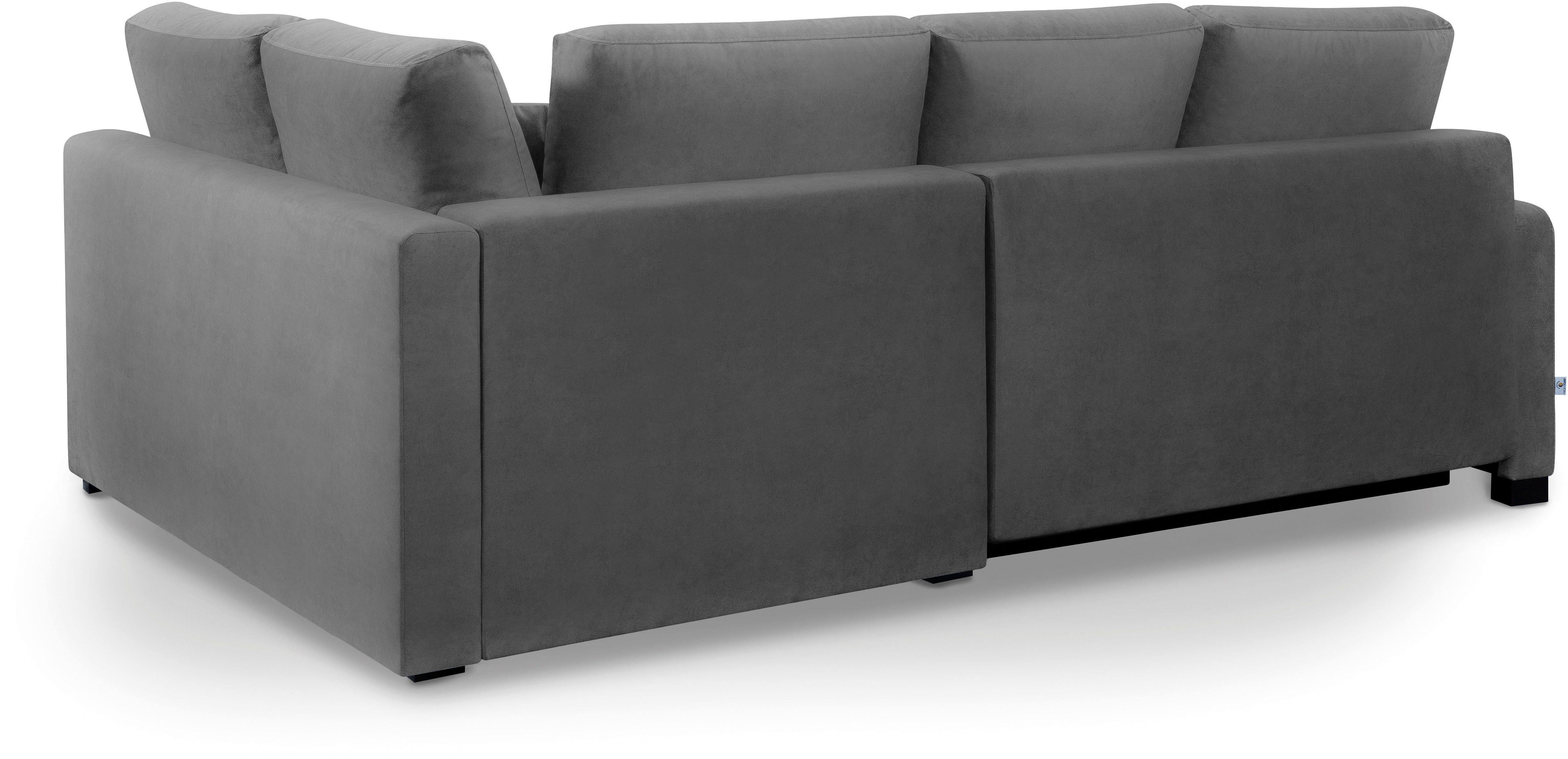 exxpo - sofa fashion Hoekbank Chester, boxspring pocketvering bekleding voor comfortabeler zitcomfort (2-delig)