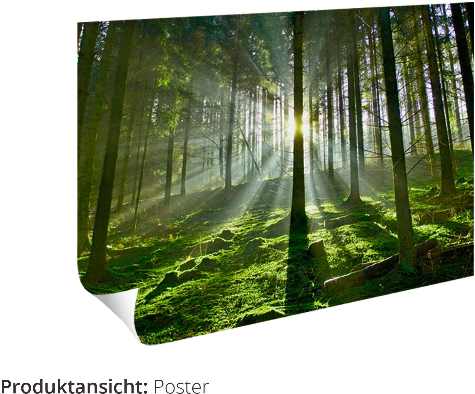 Artland Artprint Koffie als artprint van aluminium, artprint voor buiten, artprint op linnen, poster, muursticker