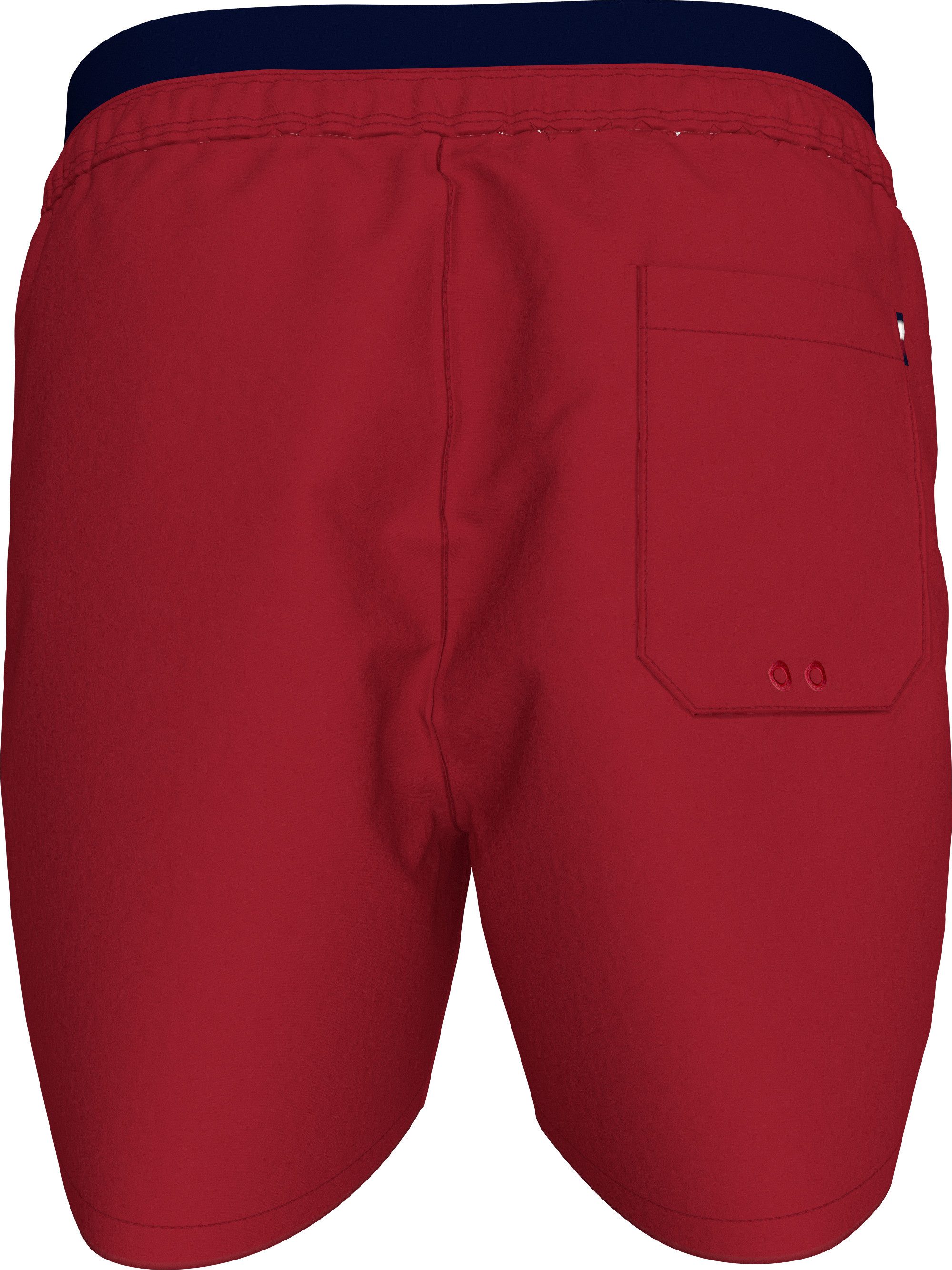 Tommy Hilfiger Swimwear Zwemshort MEDIUM DRAWSTRING DW met bindband, met logo-opdruk