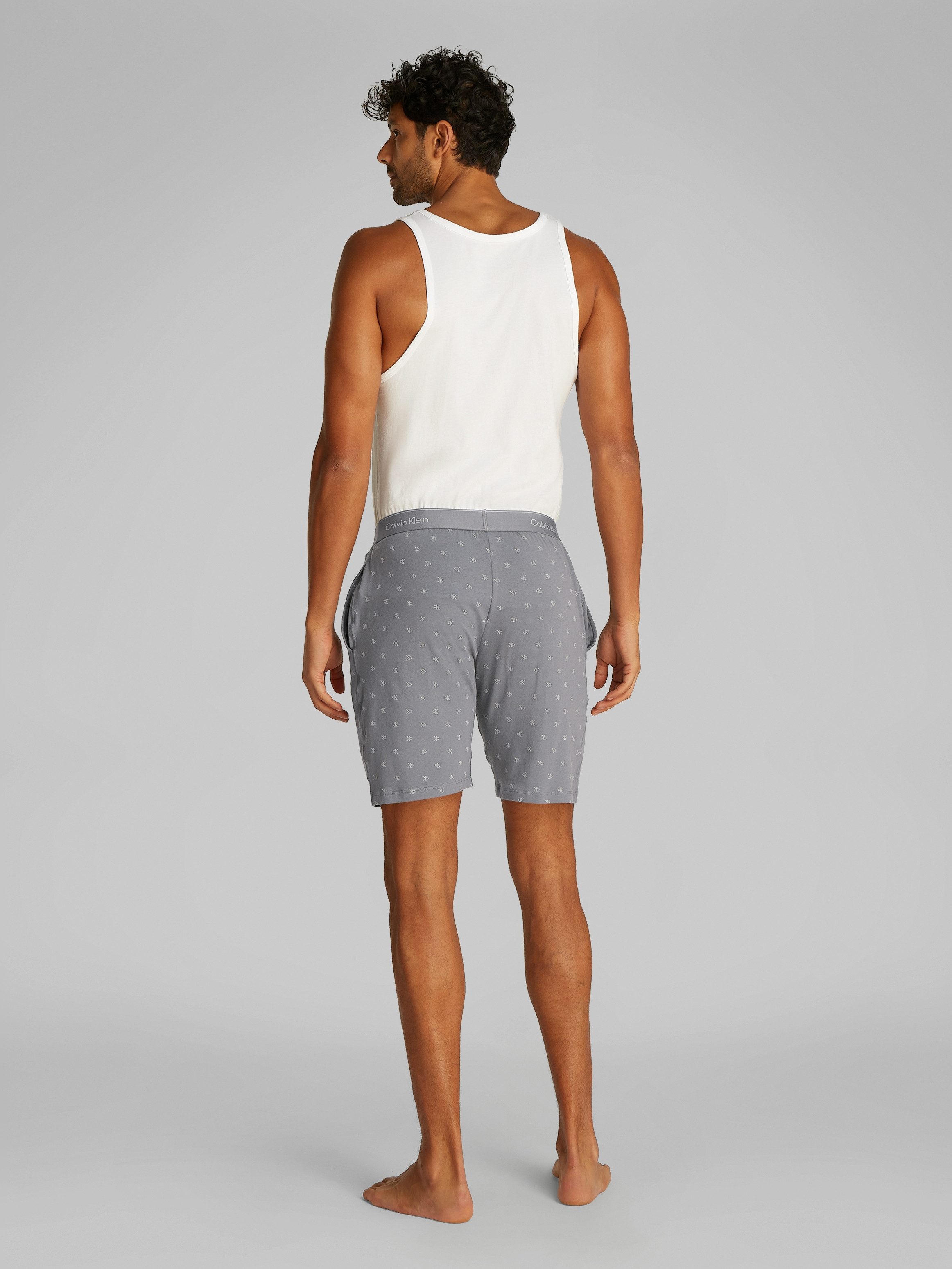 Calvin Klein Pyjamashort SLEEP SHORT met logoband