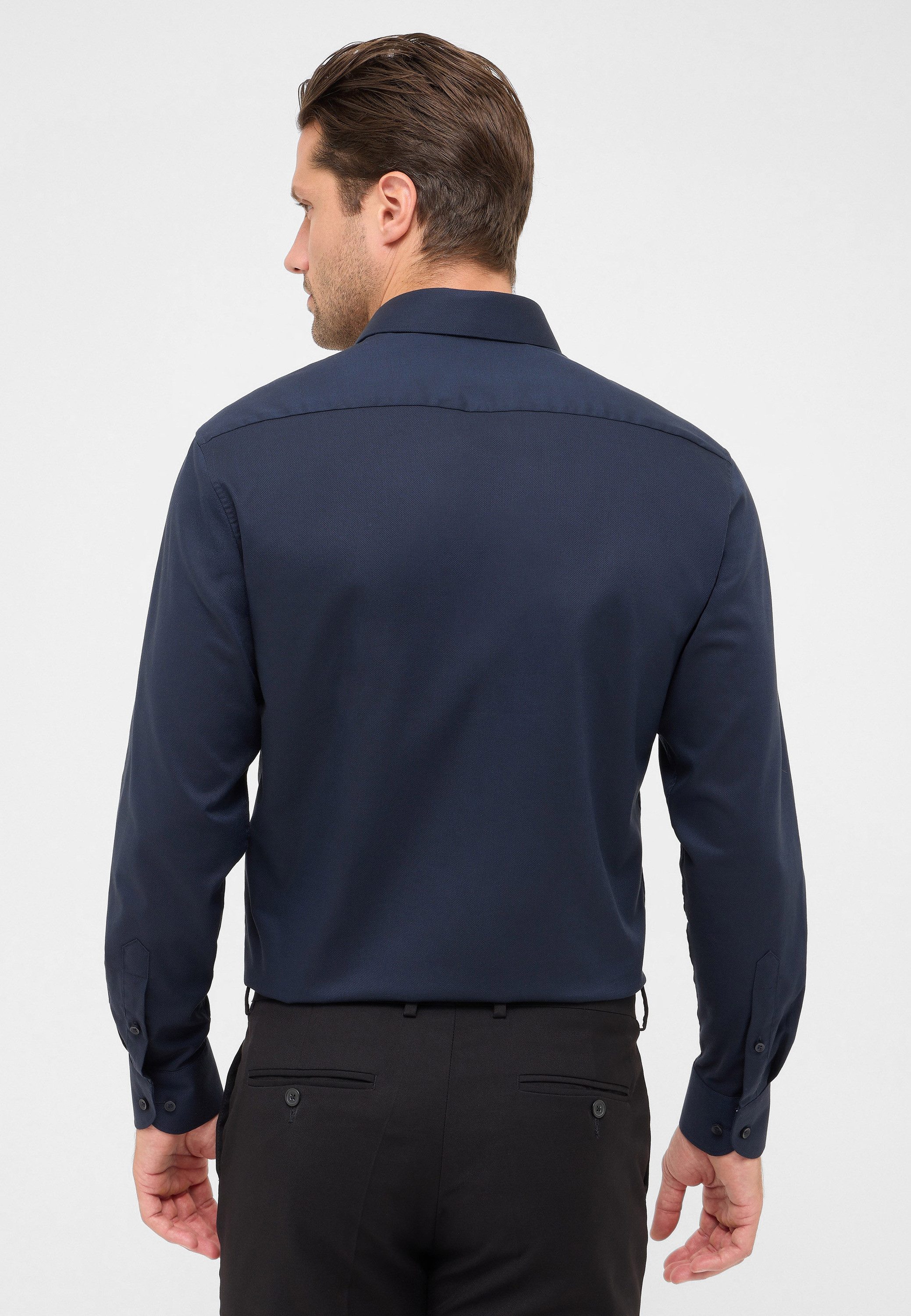 Eterna Overhemd met lange mouwen MODERN FIT NON IRON (strijkvrij)