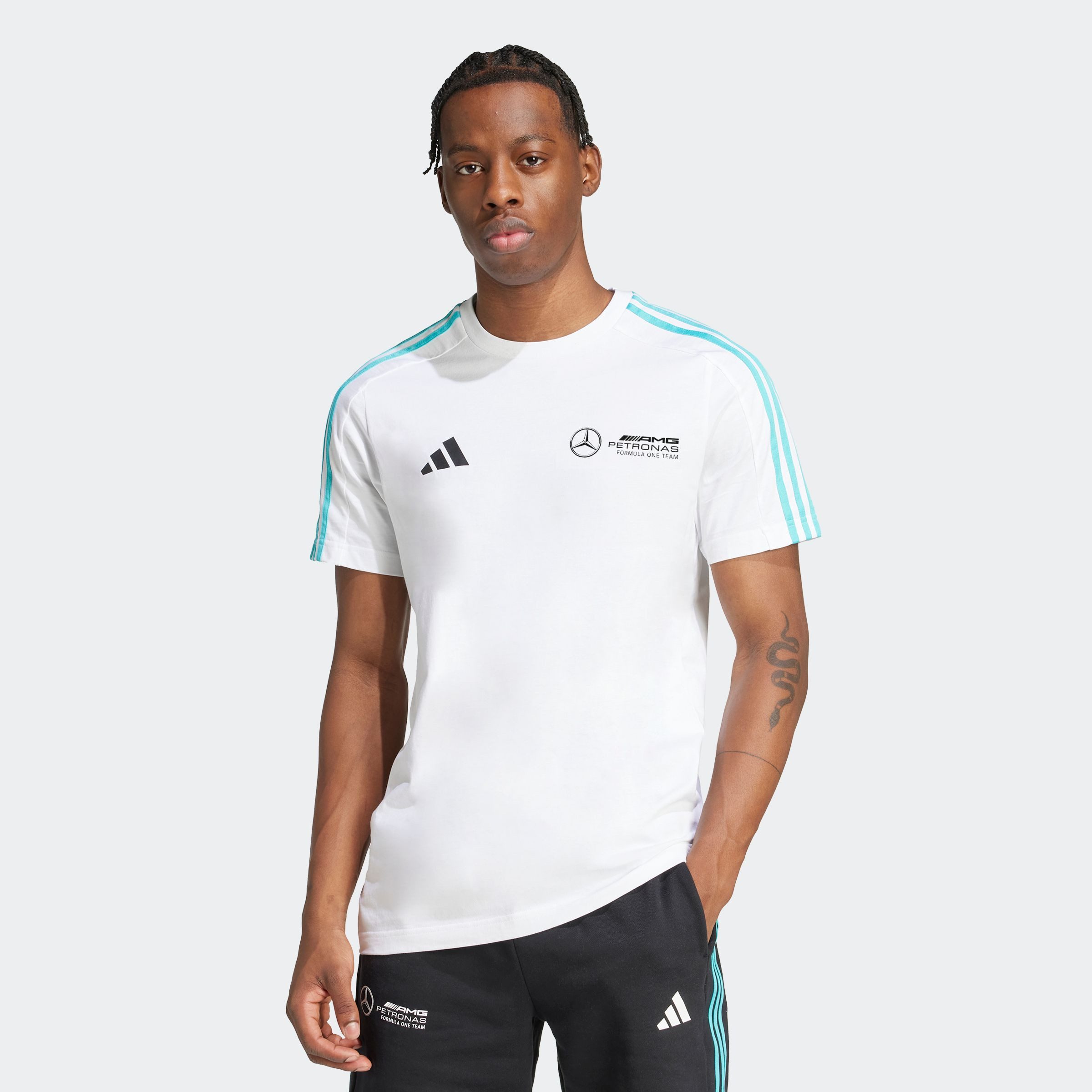 adidas Performance T-shirt MER DNA TEE M Mercedes AMG mannen motorsport