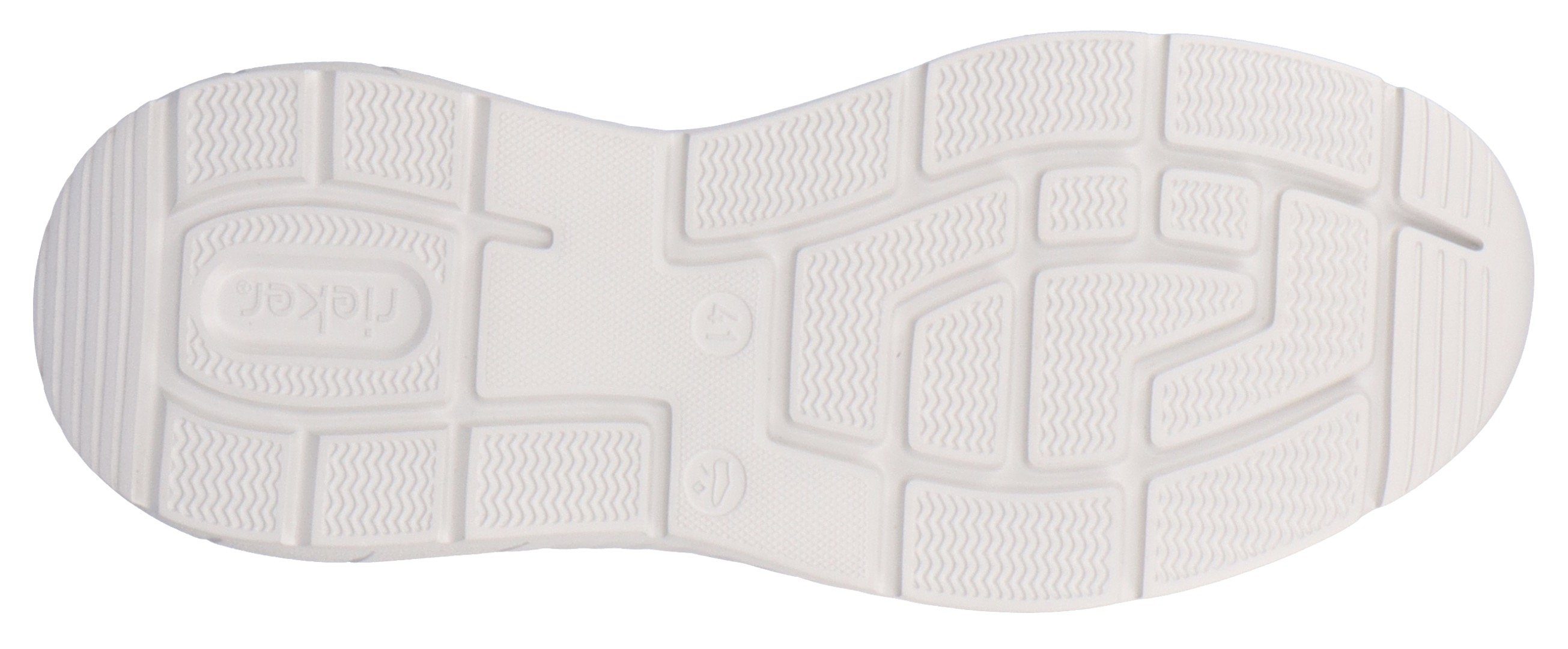 Rieker Sneakers met extra zachte bovenzool, vrijetijdsschoen, lage schoen, veterschoen