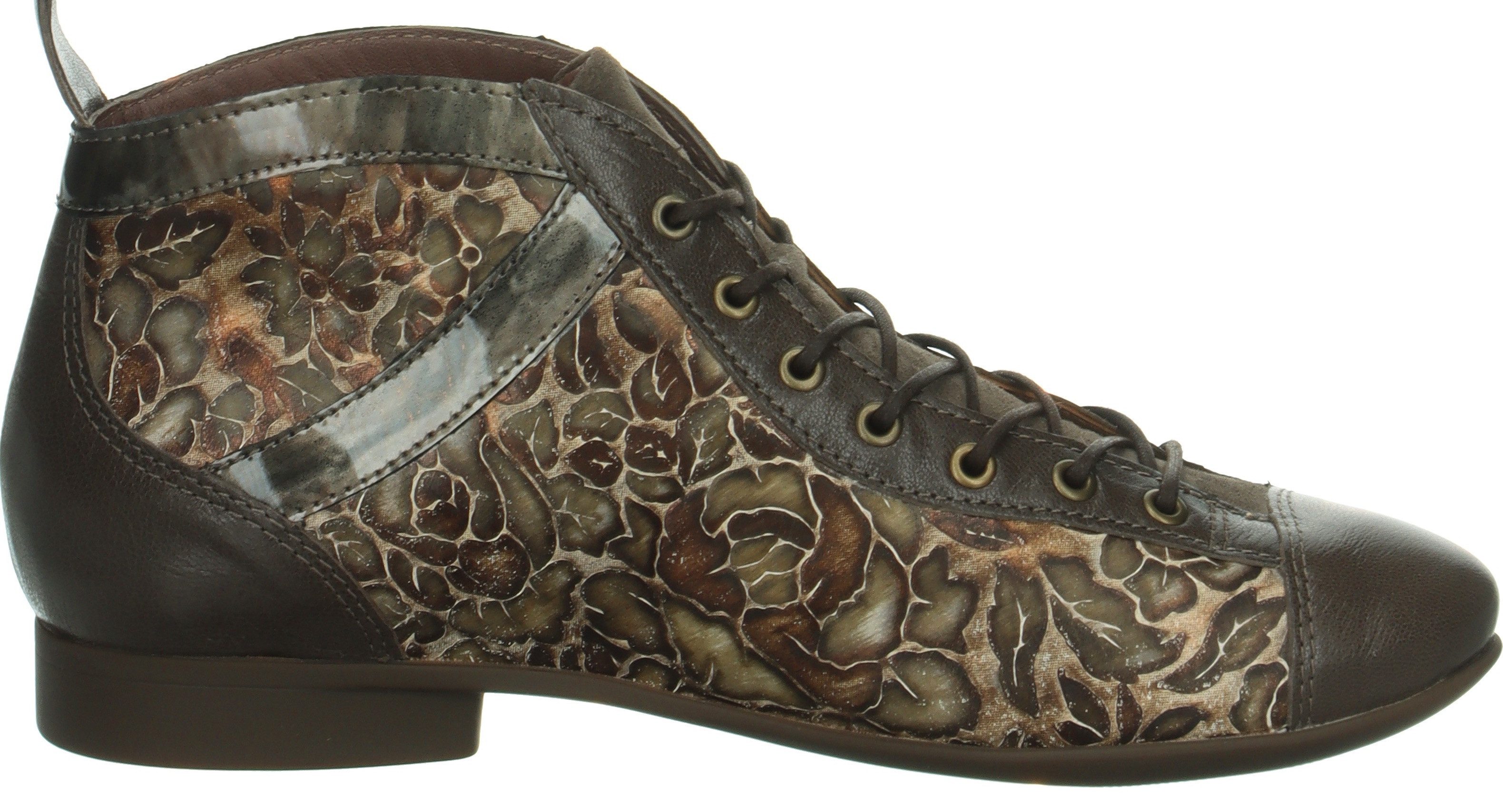 Think! Veterlaarsjes Guad 2 Enkellaarsjes, comfortabele schoen met patroon