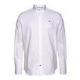 tommy hilfiger overhemd met lange mouwen cl oxford solid rf shirt wit