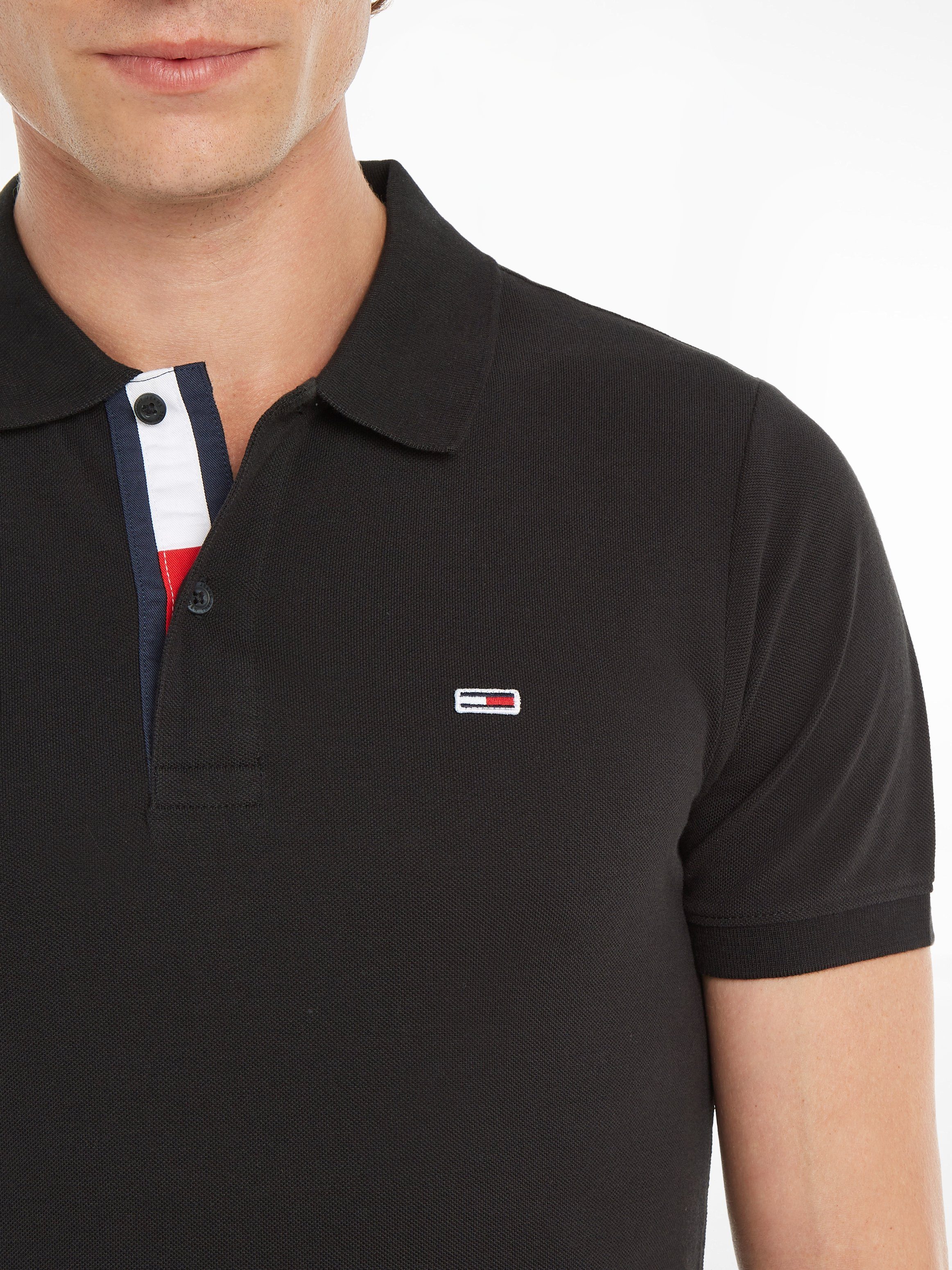 TOMMY JEANS Poloshirt TJM SLIM PLACKET POLO