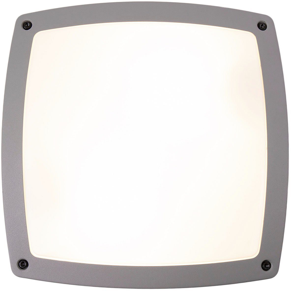 Paco Home Wandlamp voor buiten Chiara Buiten E27 In- & Outdoor gang aluminium IP54 tuin terras gang
