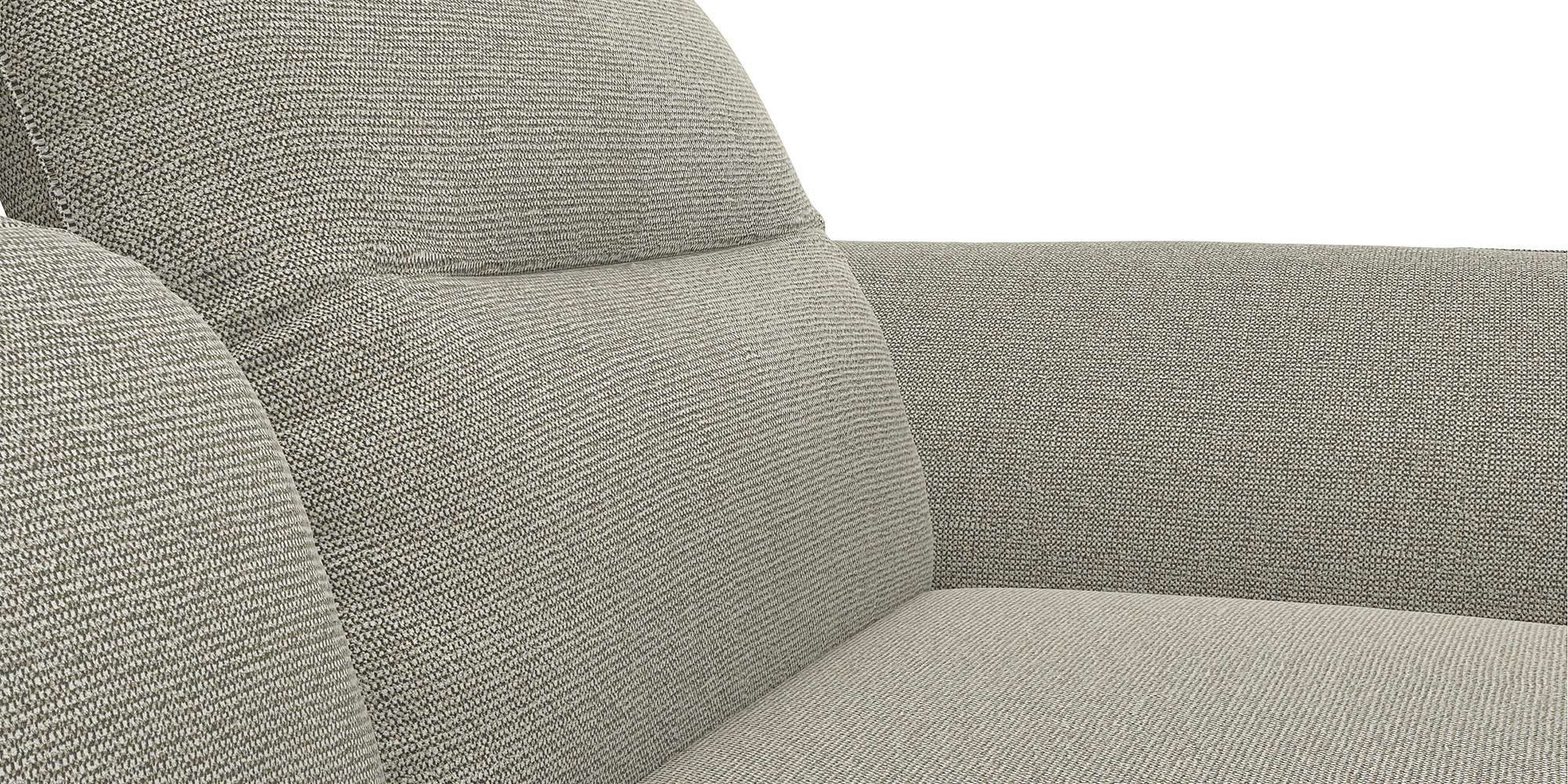 FLEXLUX Hoekbank Salino, functionele bank met recamiere, relaxbank, hoekbank Bank met arm- en hoofdeinde verstellingen, koudschuim & staalgolven