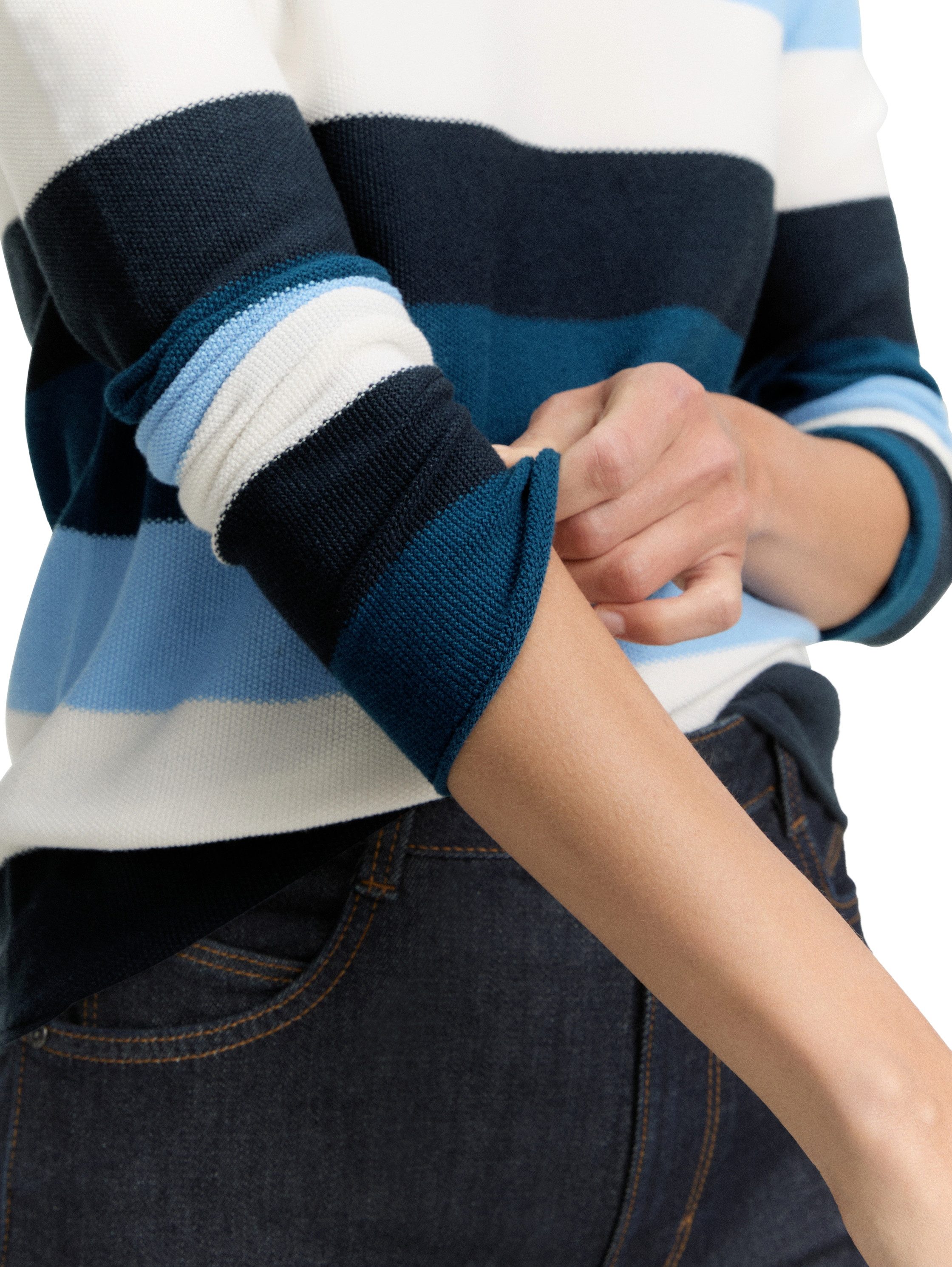 Tom Tailor Gebreide trui OTTO met viscose