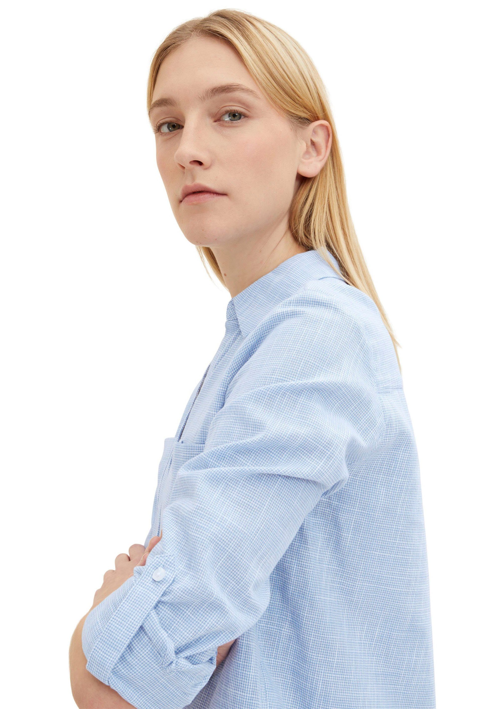 Tom Tailor Blouse met lange mouwen met borstzakken