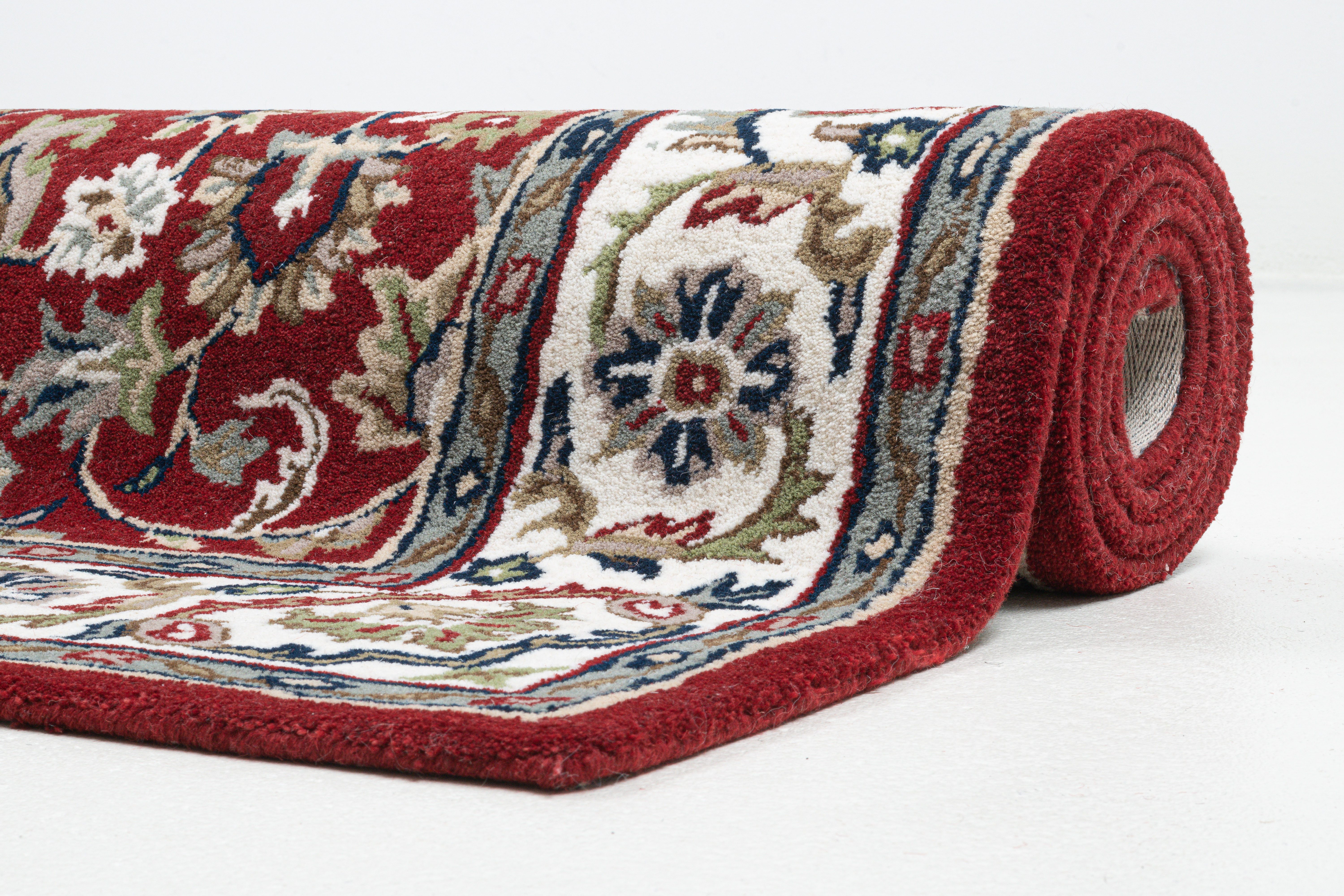 THEKO Wollen kleed Royal Orient Isfahan handgetufted, oosterse uitstraling, 100% wol