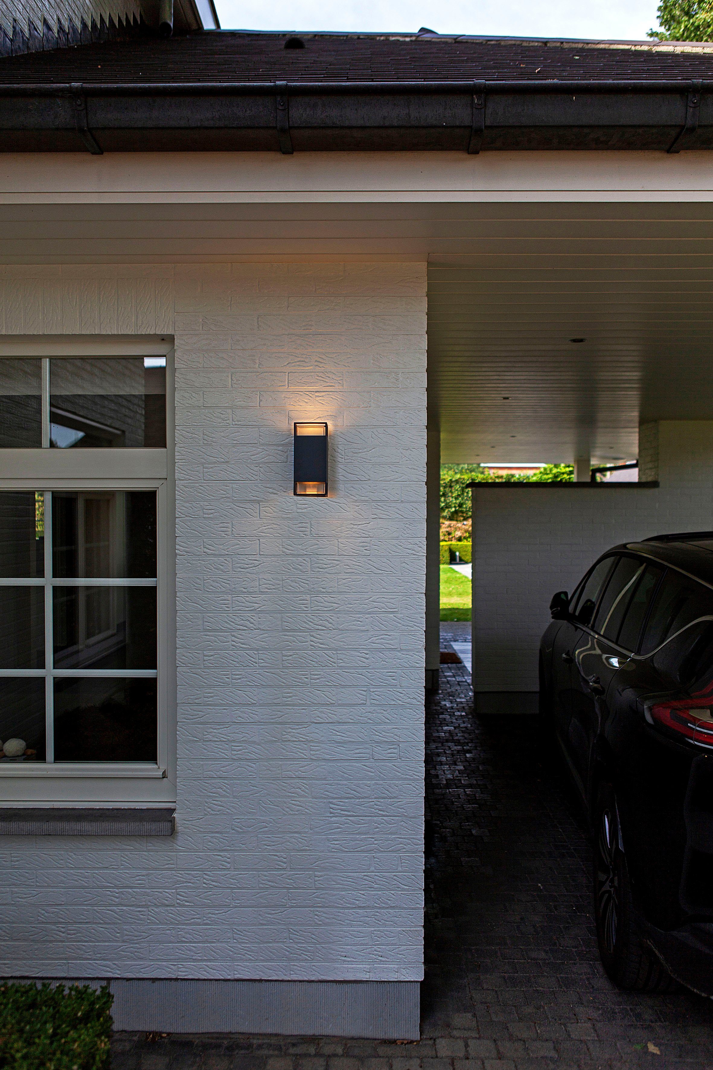 LUTEC Wandlamp voor buiten Ridge (1 stuk)