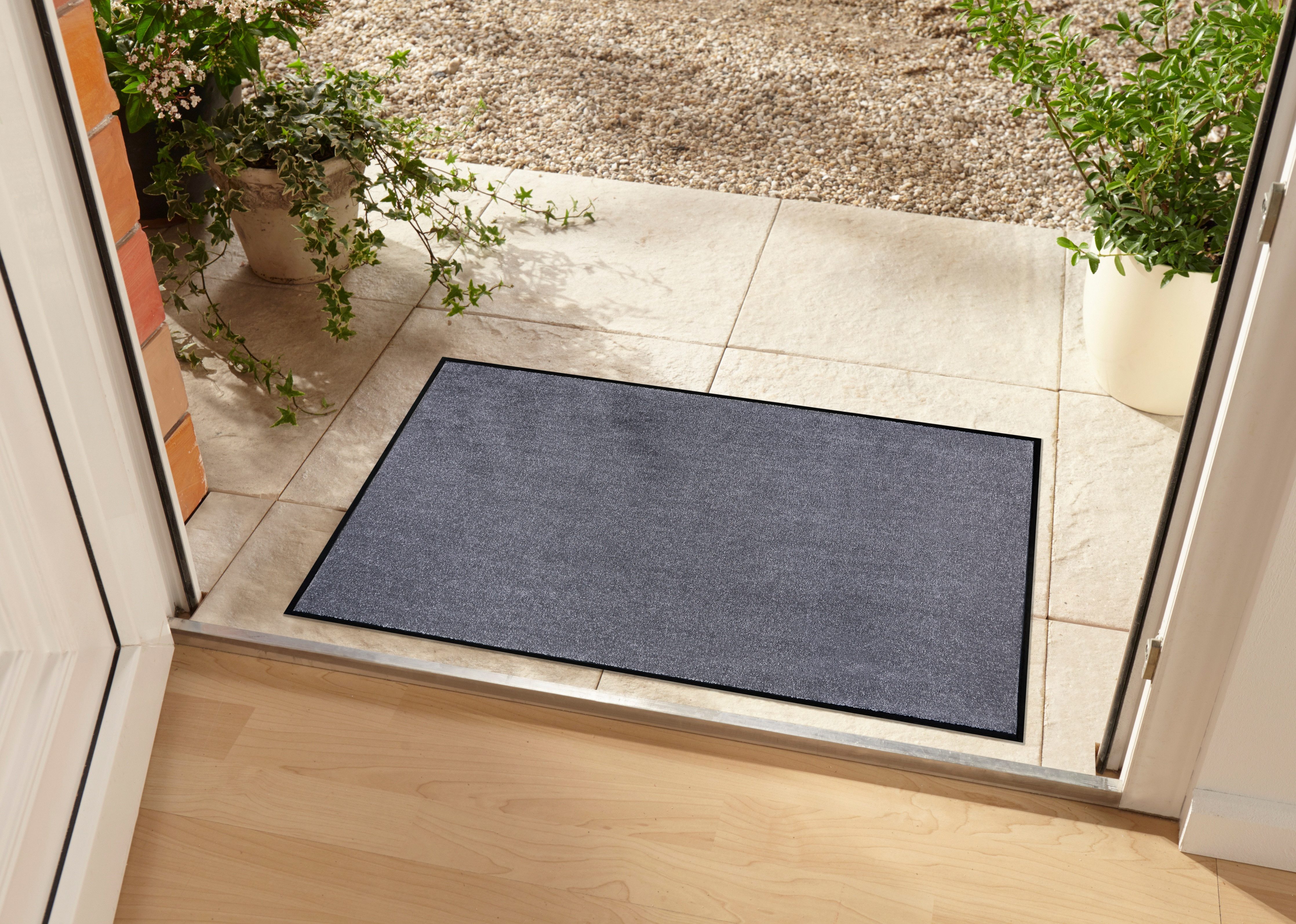 Home affaire Mat Triton wasbaar, unikleurig design, antislip, robuust, gemakkelijk in onderhoud