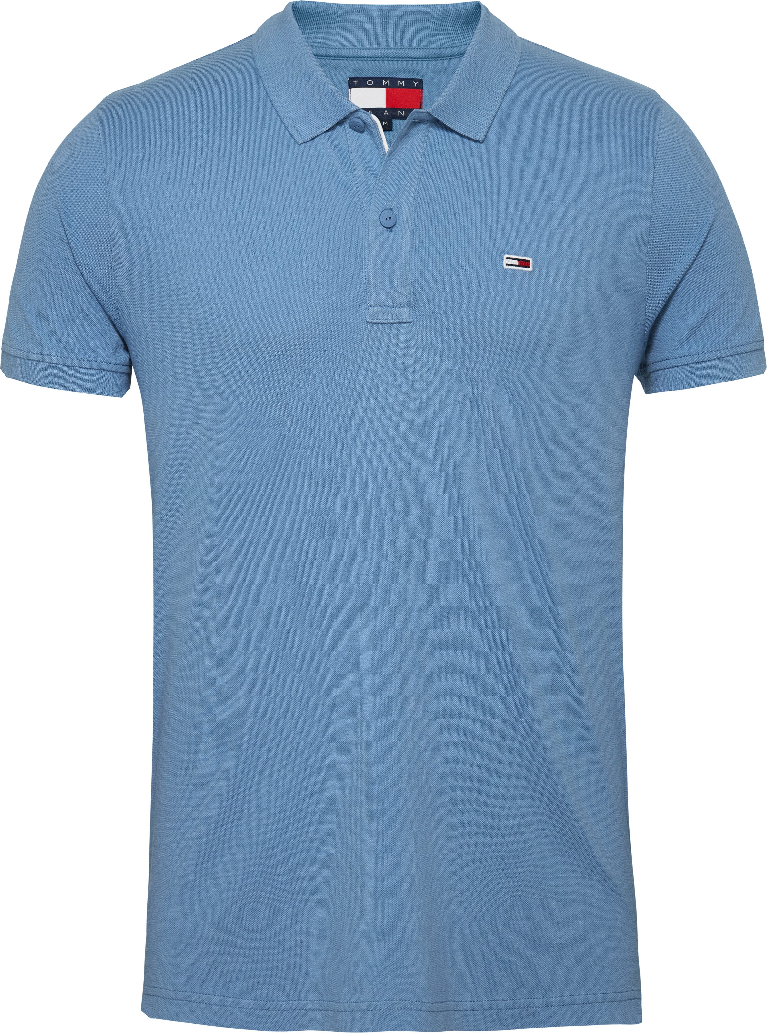 TOMMY JEANS Poloshirt TJM SLIM PLACKET POLO