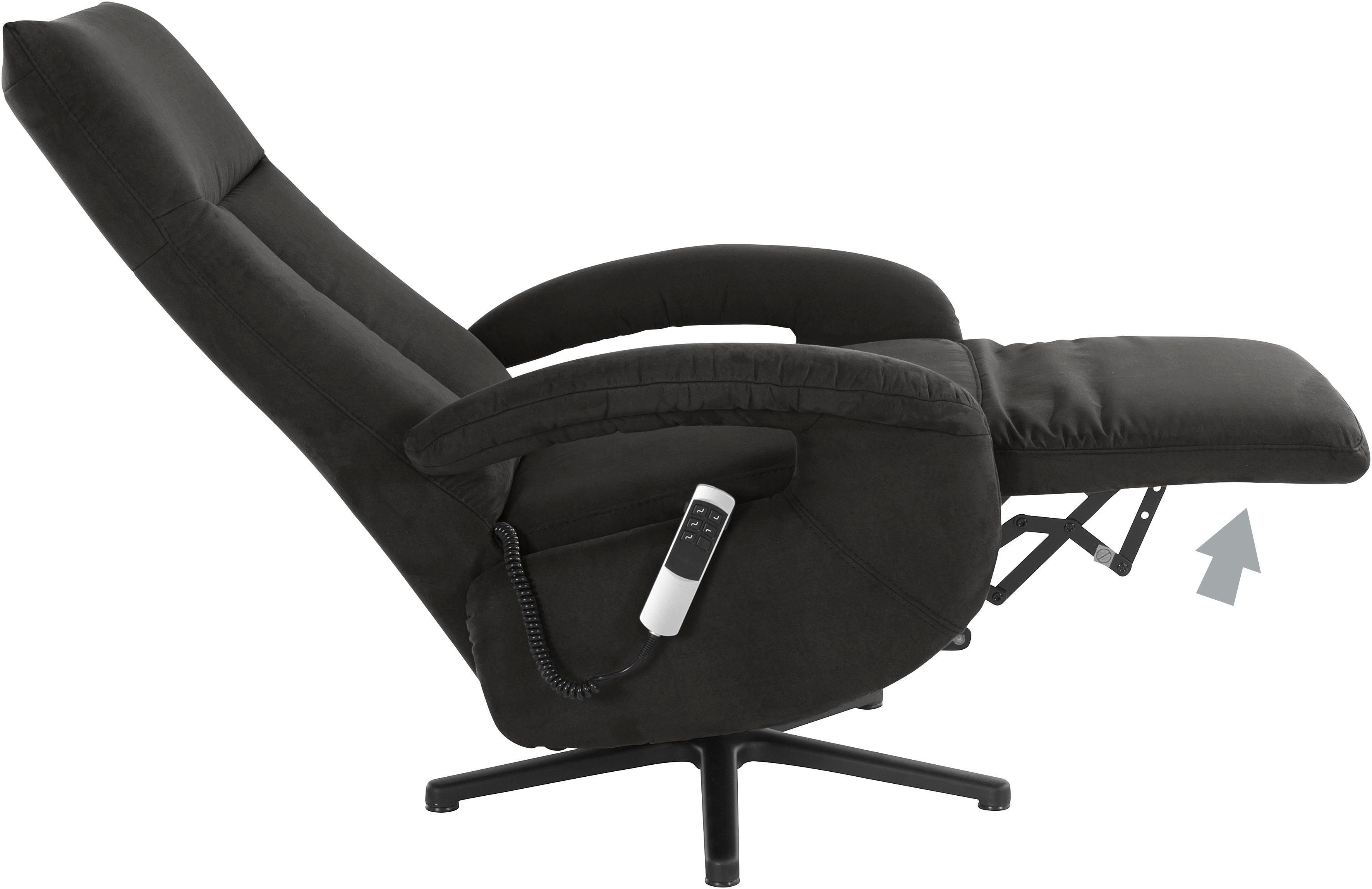 sit&more Relaxfauteuil Tycoon naar keuze handmatig, met twee motoren of met accu of met 2 motoren