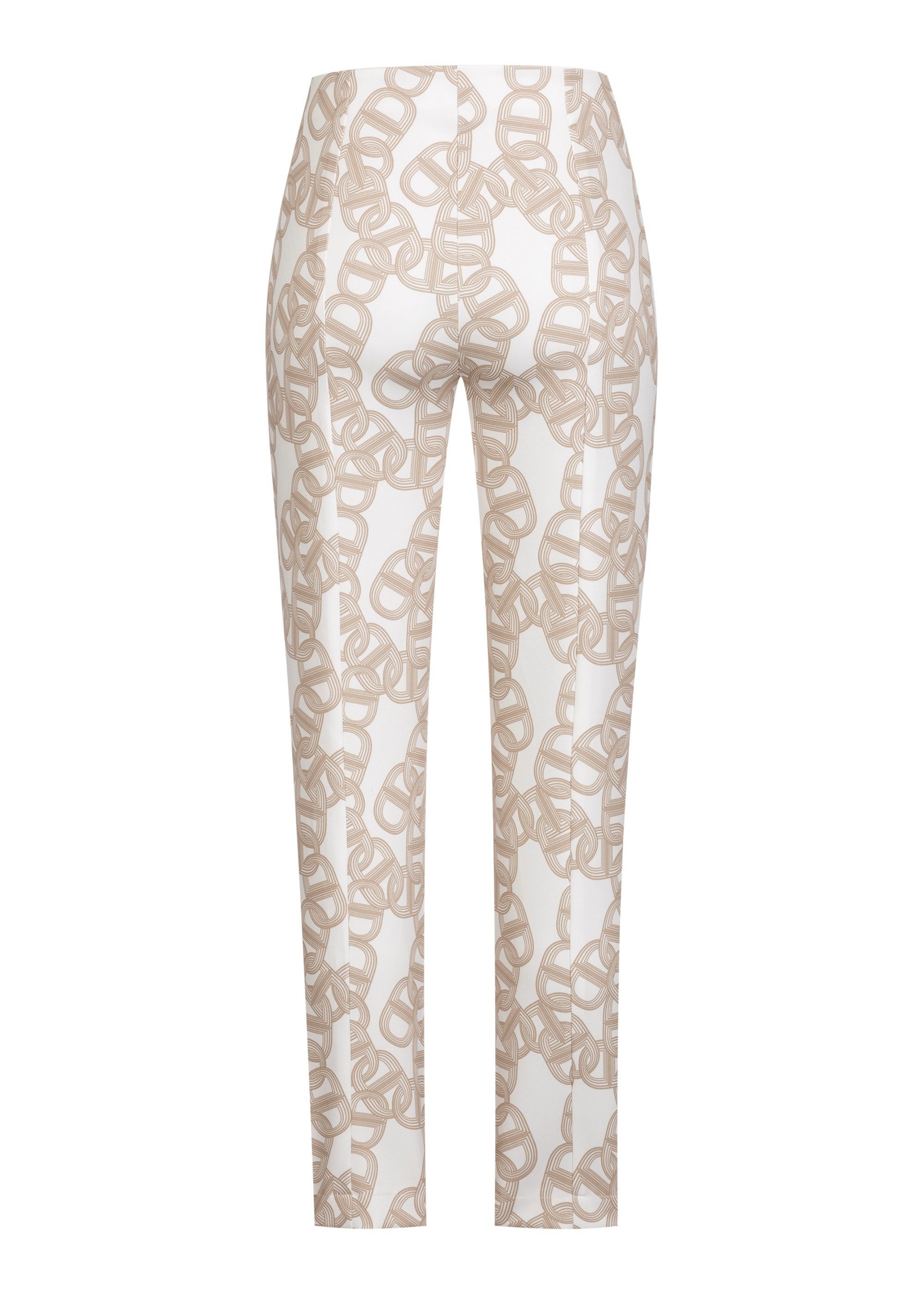 Stehmann Stoffen broek met grafisch patroon