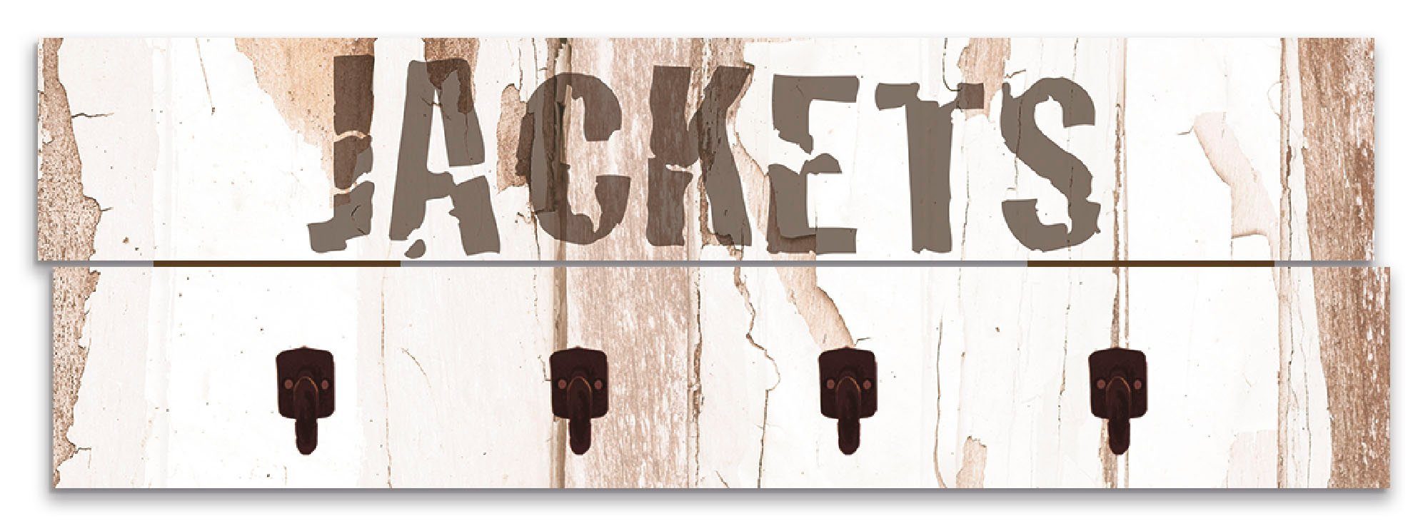 Artland Kapstok Jacks op houten ondergrond