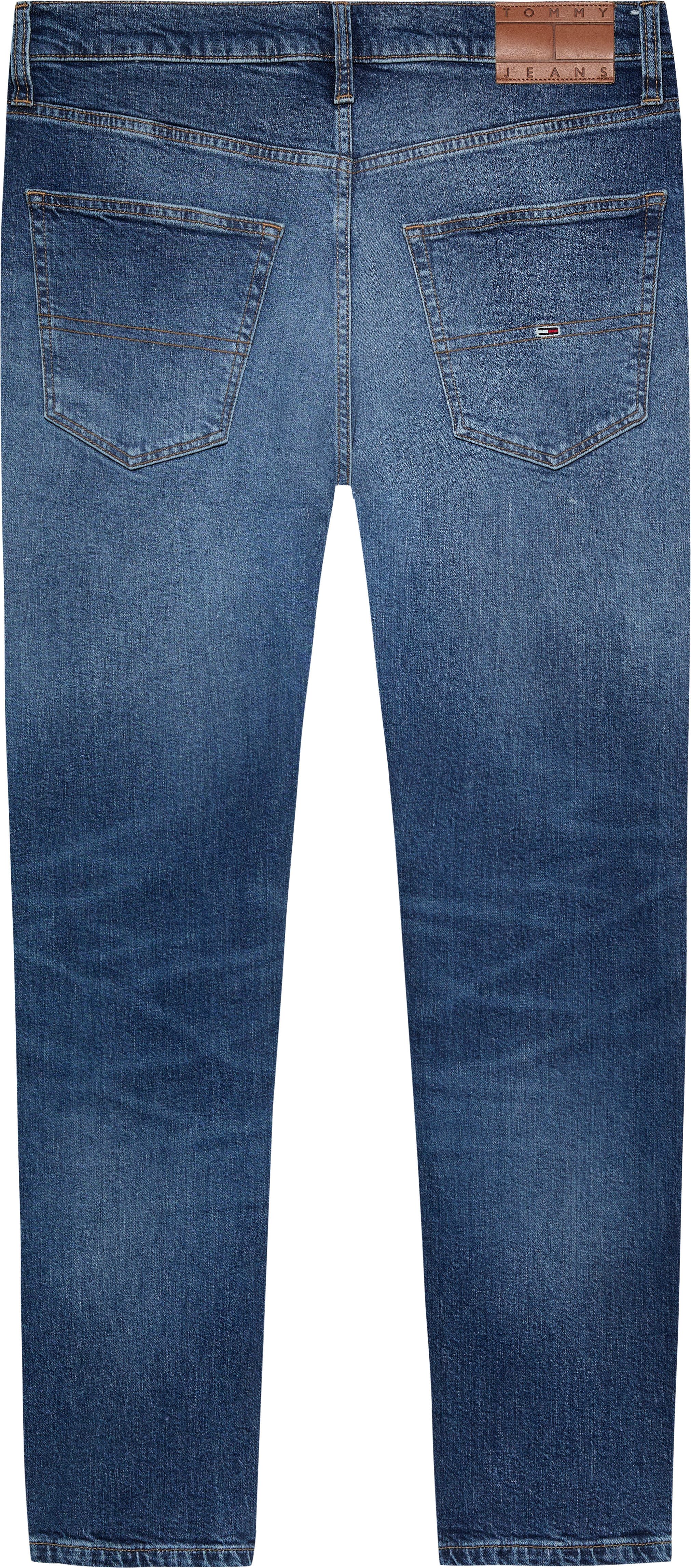 TOMMY JEANS Regular fit jeans DAD JEAN RGLR TPRD met gestempeld logo