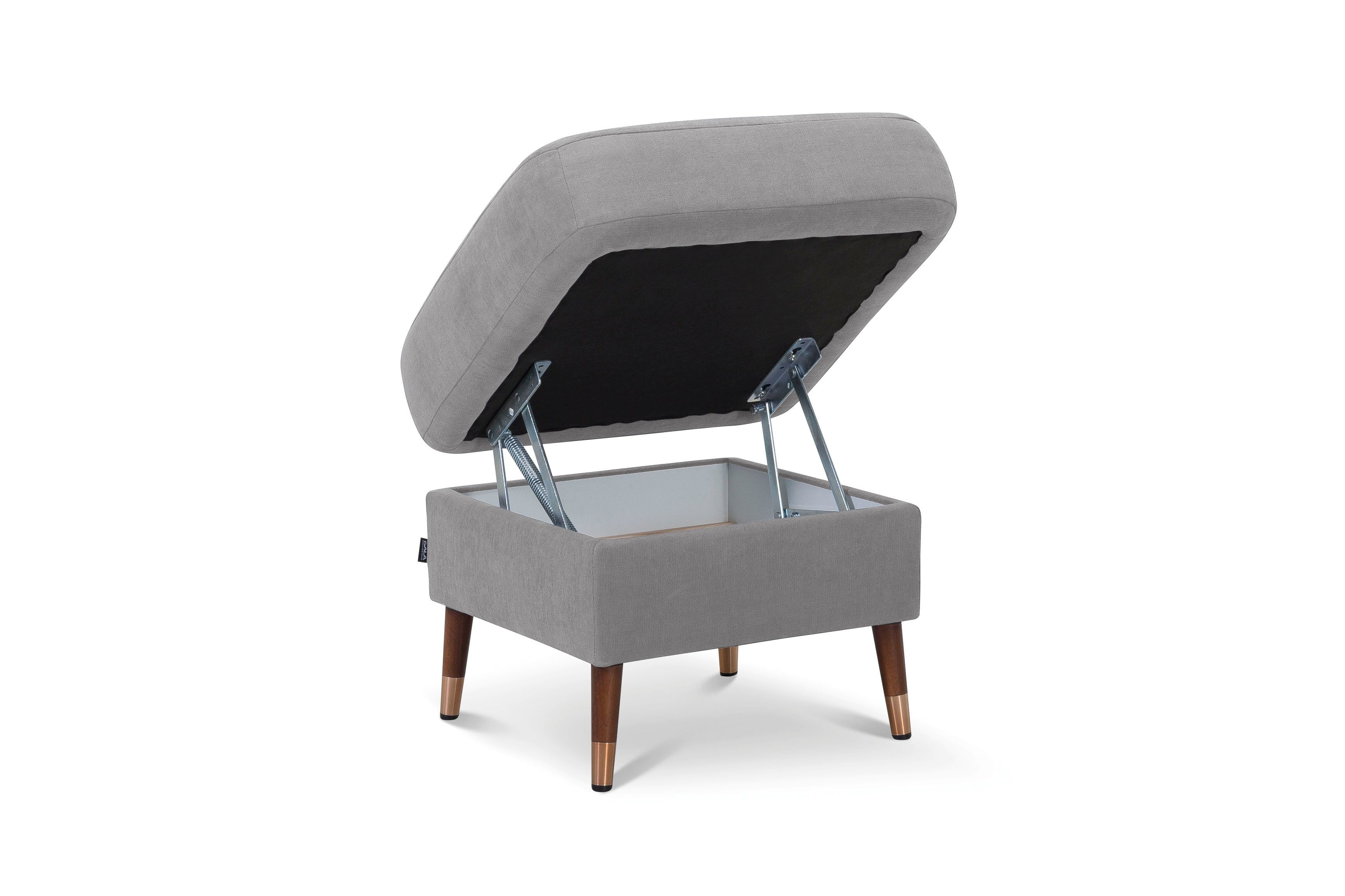 exxpo - sofa fashion Hocker Polly compacte kruk met hoge bodemvrijheid