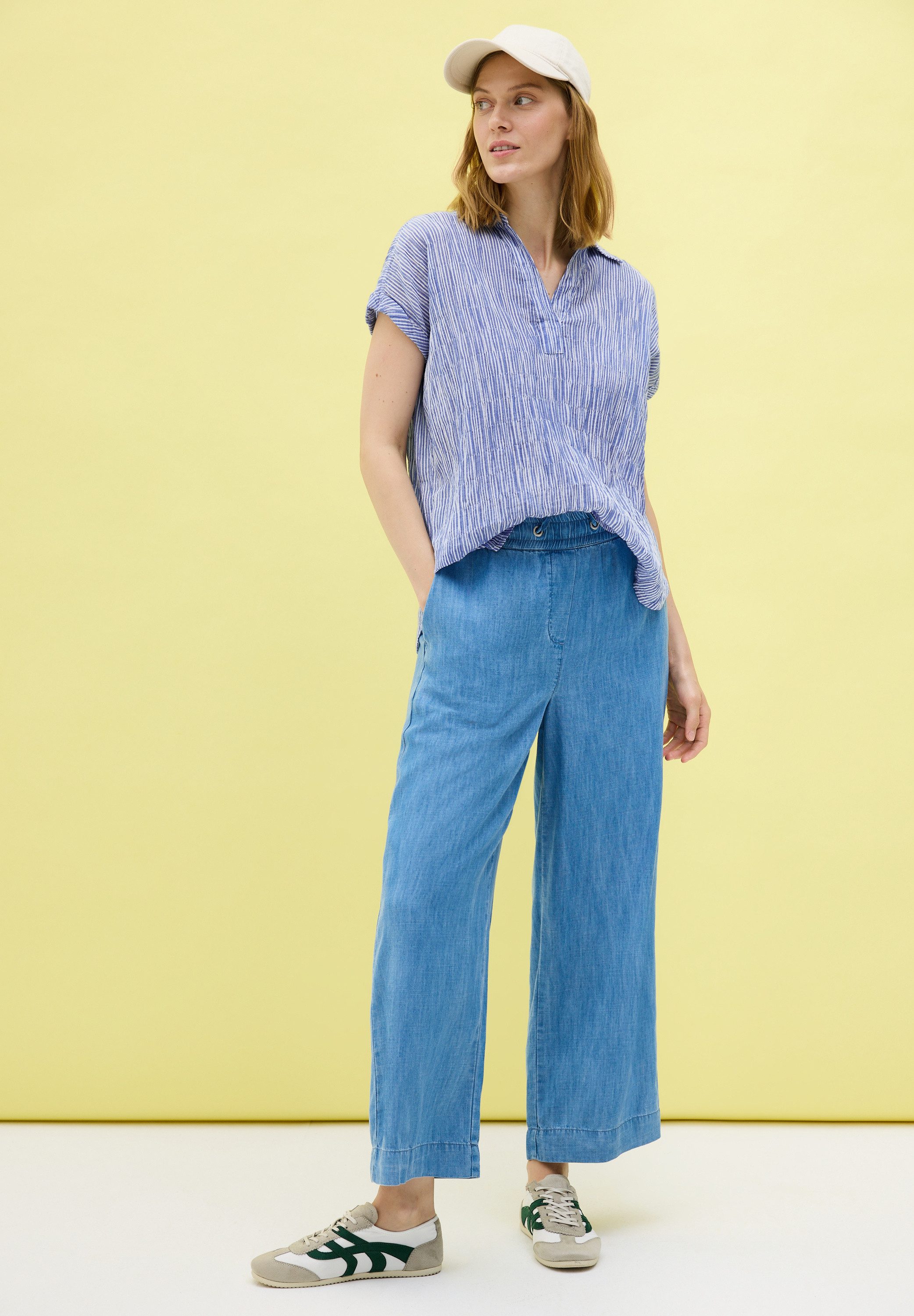 Cecil Shirtblouse met streepmotief