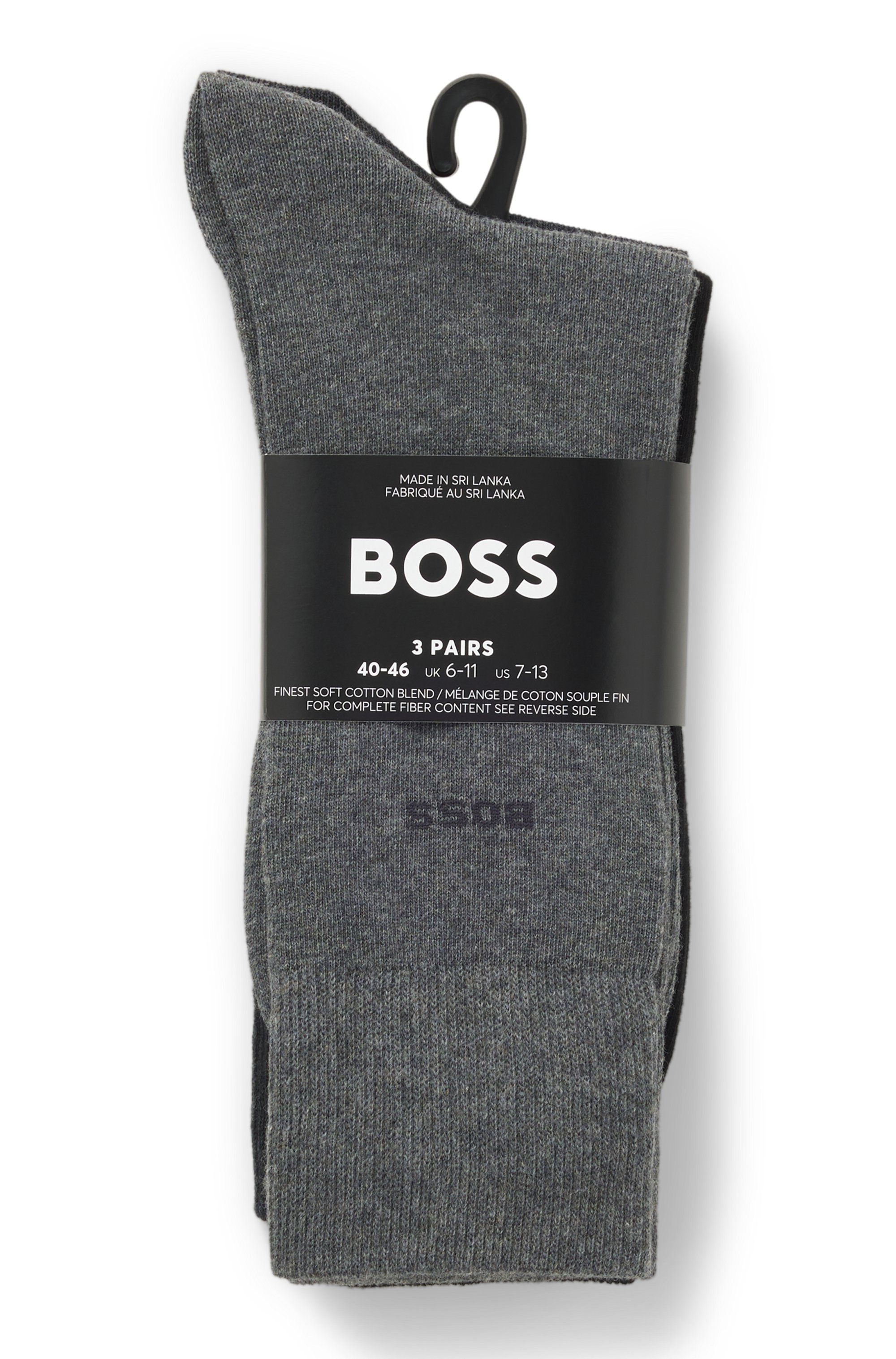 BOSS Sokken 3P RS Uni (3 paar)