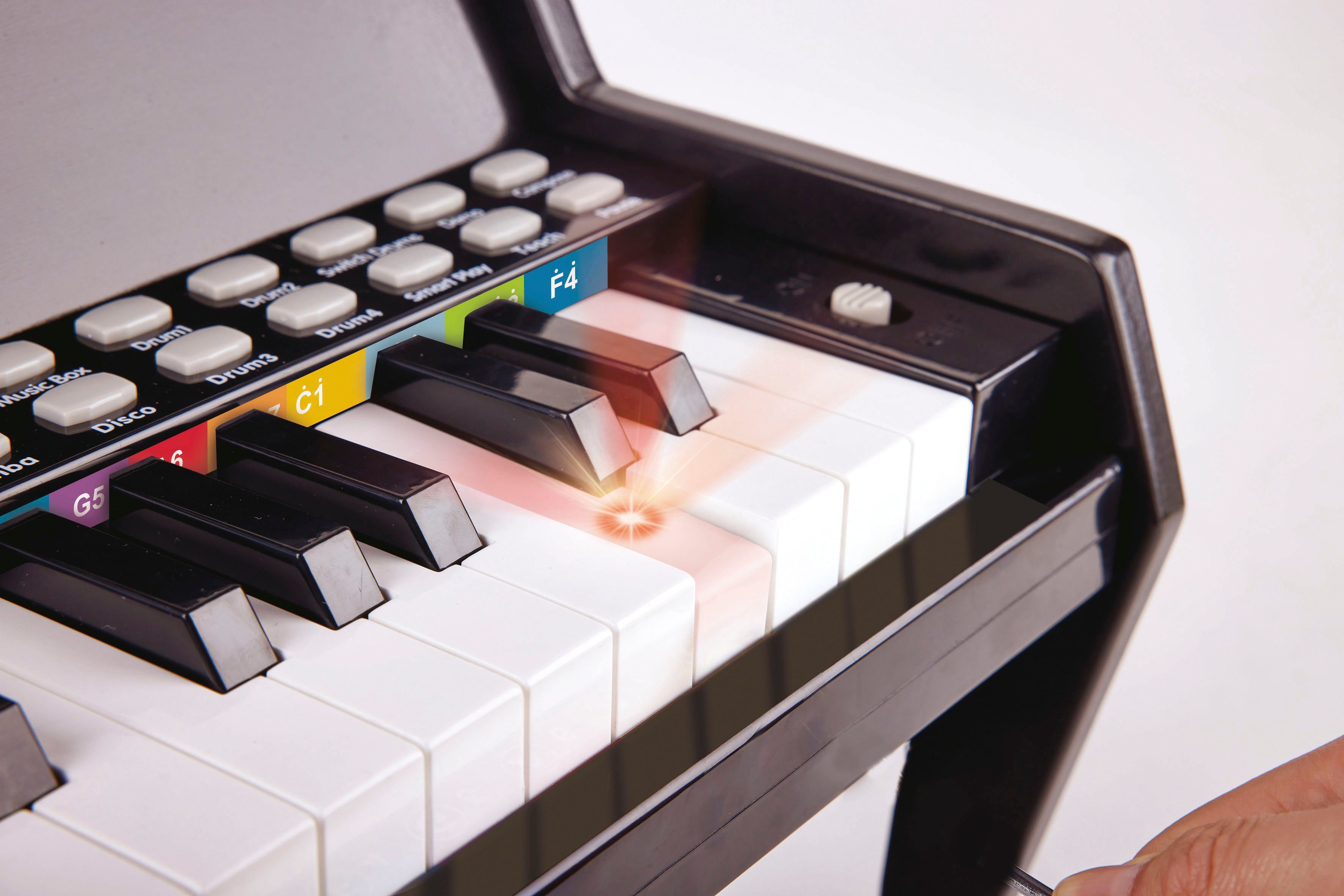 Hape Speelgoed-muziekinstrument Verlichte toetsen-piano FSC®- beschermt bos - wereldwijd