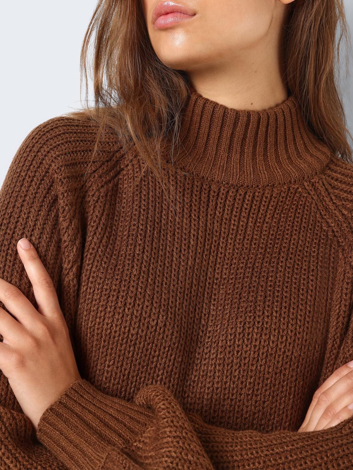 Noisy may Gebreide jurk NMTIMMY L/S KNIT DRESS NOOS
