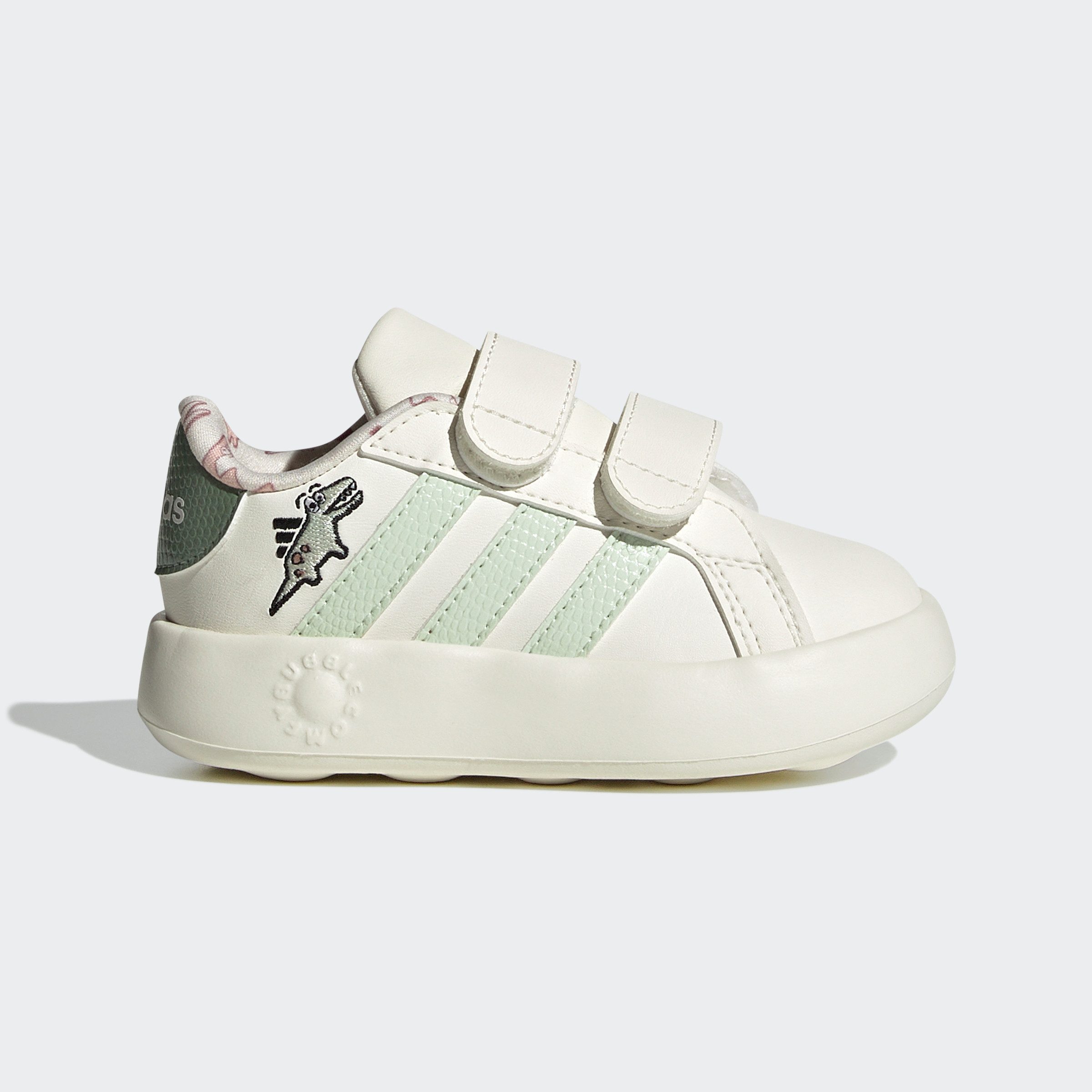 adidas Sportswear Klittenbandschoenen DINO GRAND COURT 2.0 KIDS Design geïnspireerd op de adidas Superstar, voor kinderen