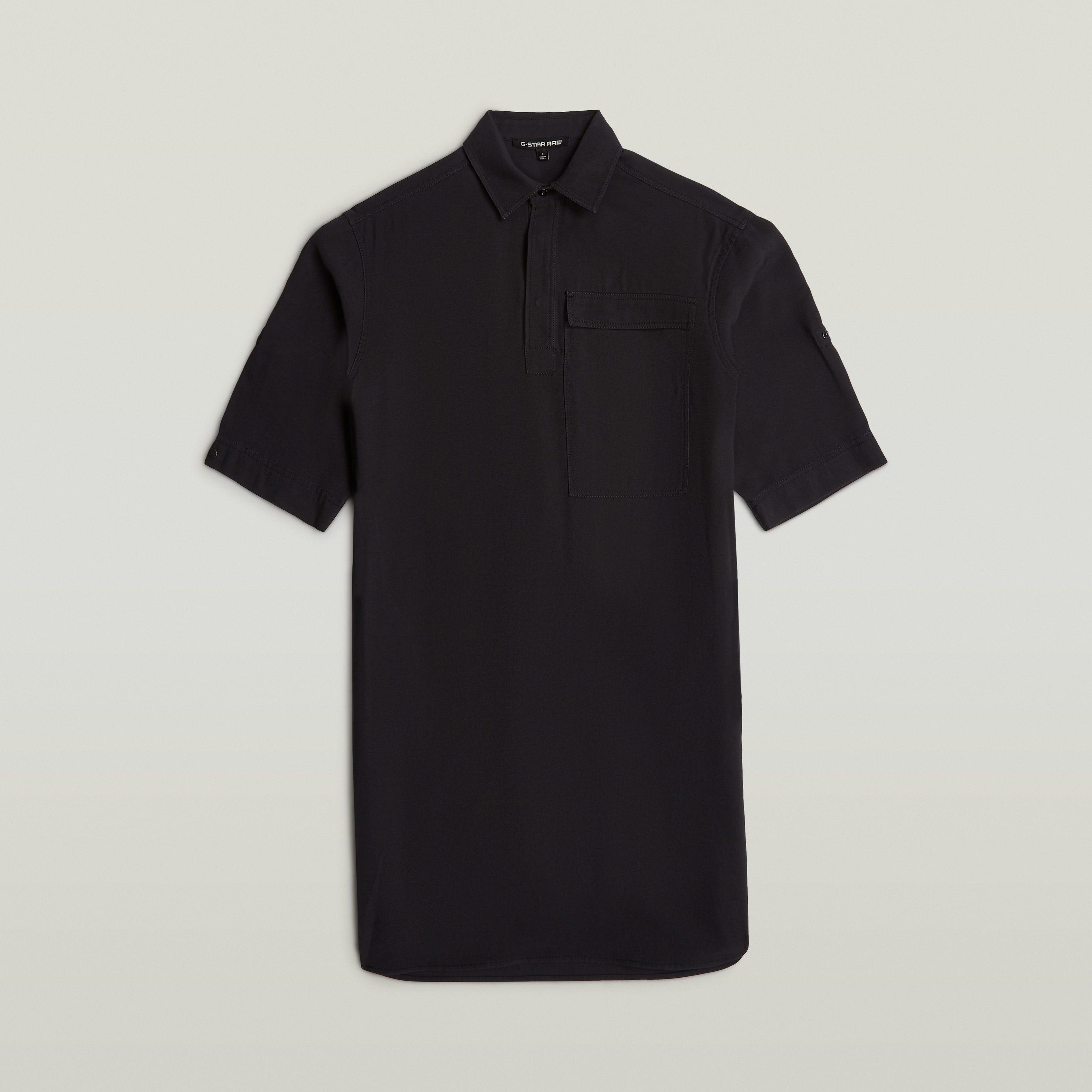 G-Star RAW Shirtjurk Shirt dress met oprolbare mouwen