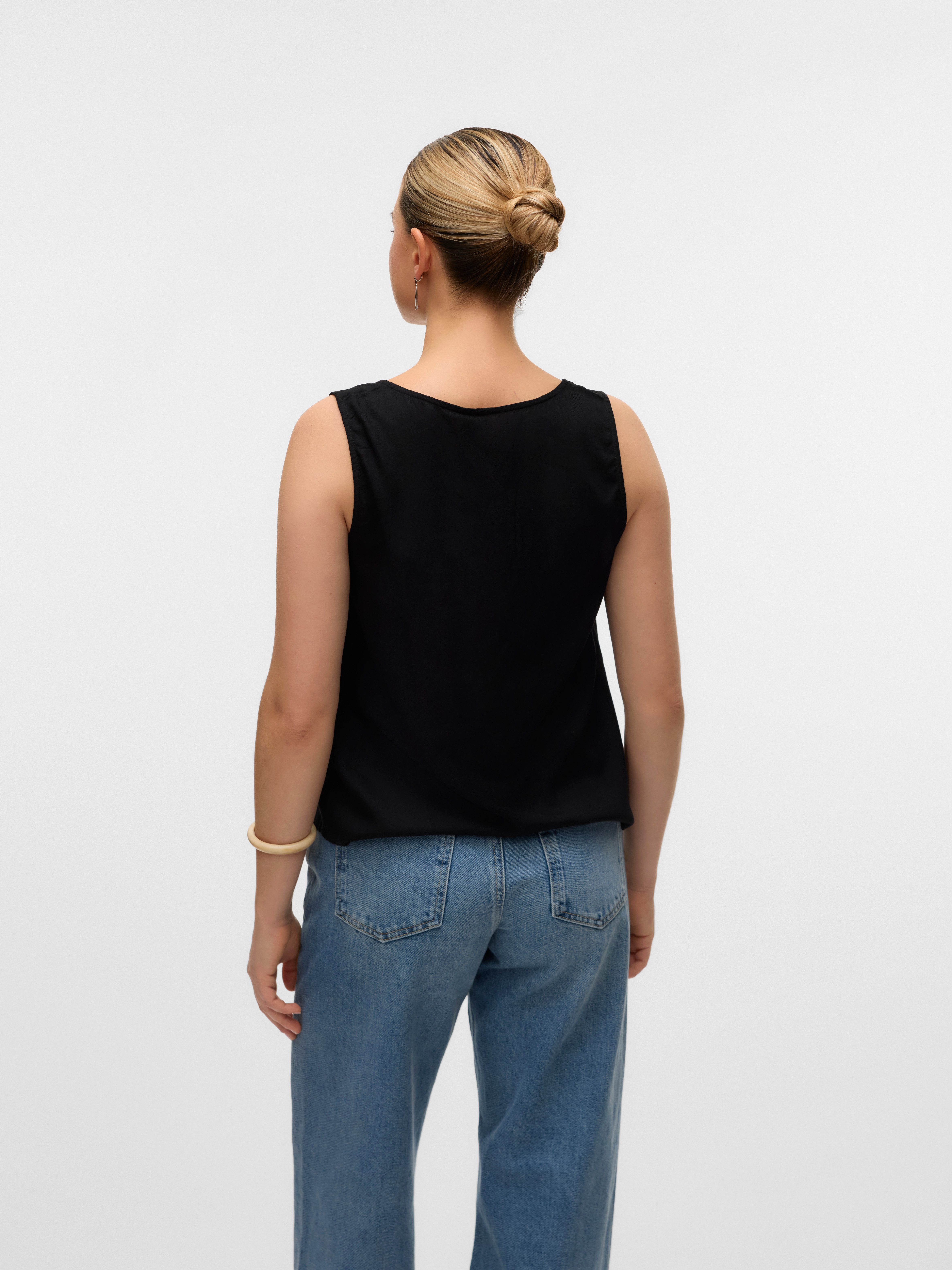 Vero Moda Top VMBUMPY SL SHIRT WVN GA NOOS