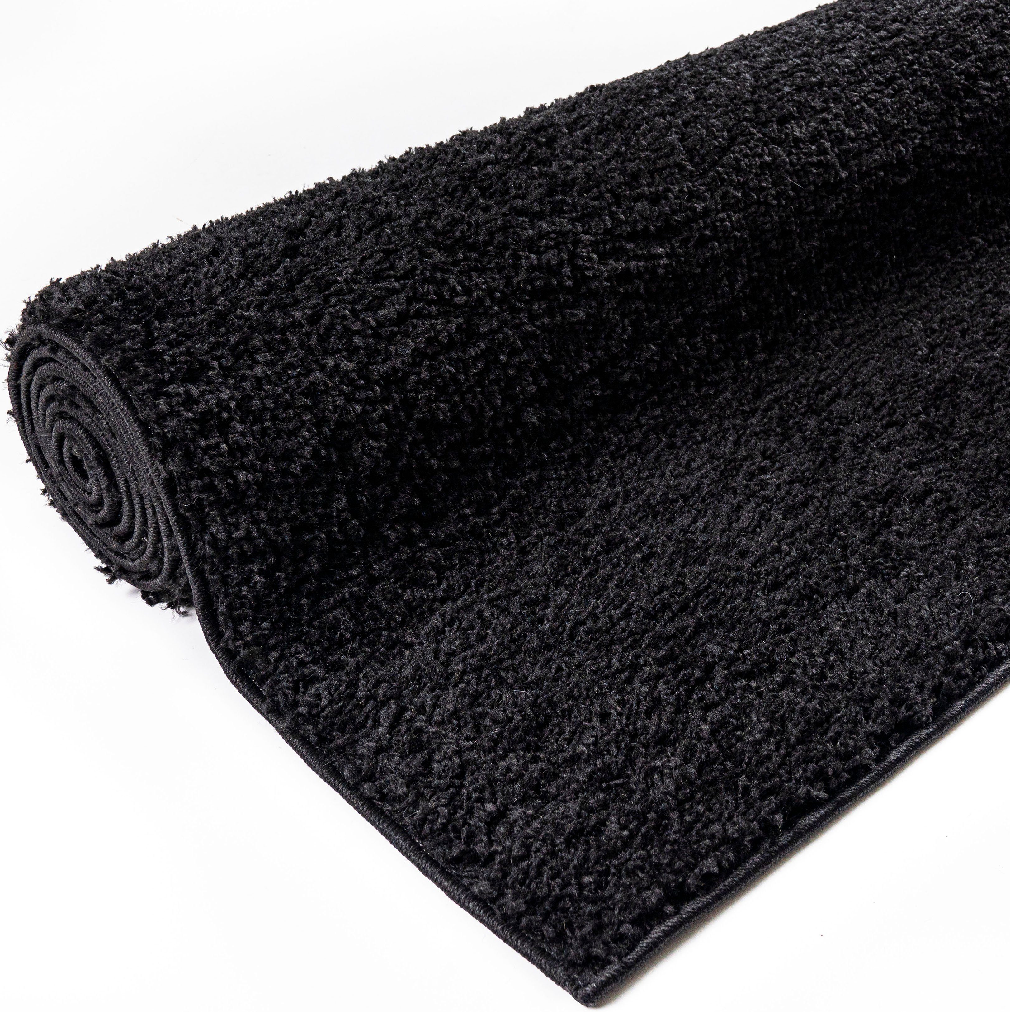 Bruno Banani Hoogpolig vloerkleed Shaggy Soft geweven, uni kleuren, bijzonder zacht en knuffelig, klantenfavoriet