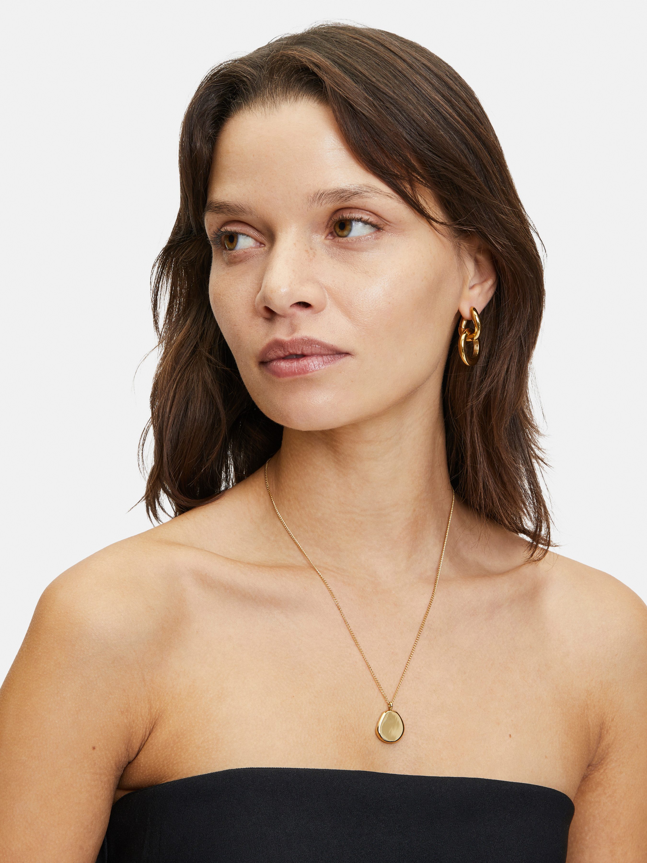 Liebeskind Berlin Paar creolen Sieraden cadeau roestvrijstalen oorbellen The Organic