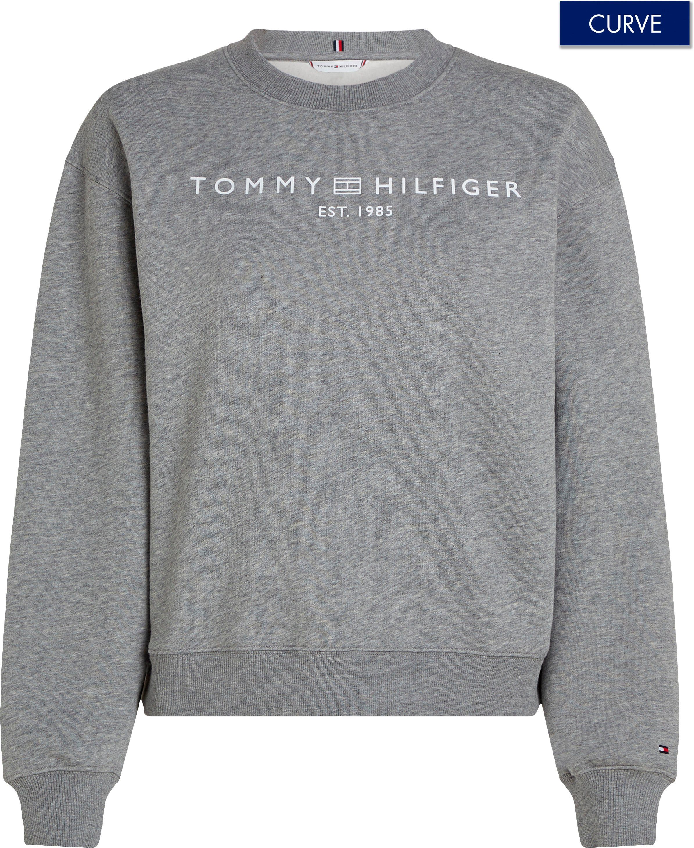 Tommy Hilfiger Curve Sweatshirt CRV MDRN REG CORP LOGO SWTSHRT