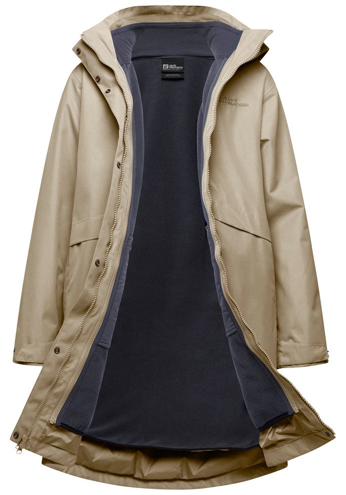 Jack Wolfskin Functionele 3-in-1-jas BAYLIGHT 3IN1 COAT W
