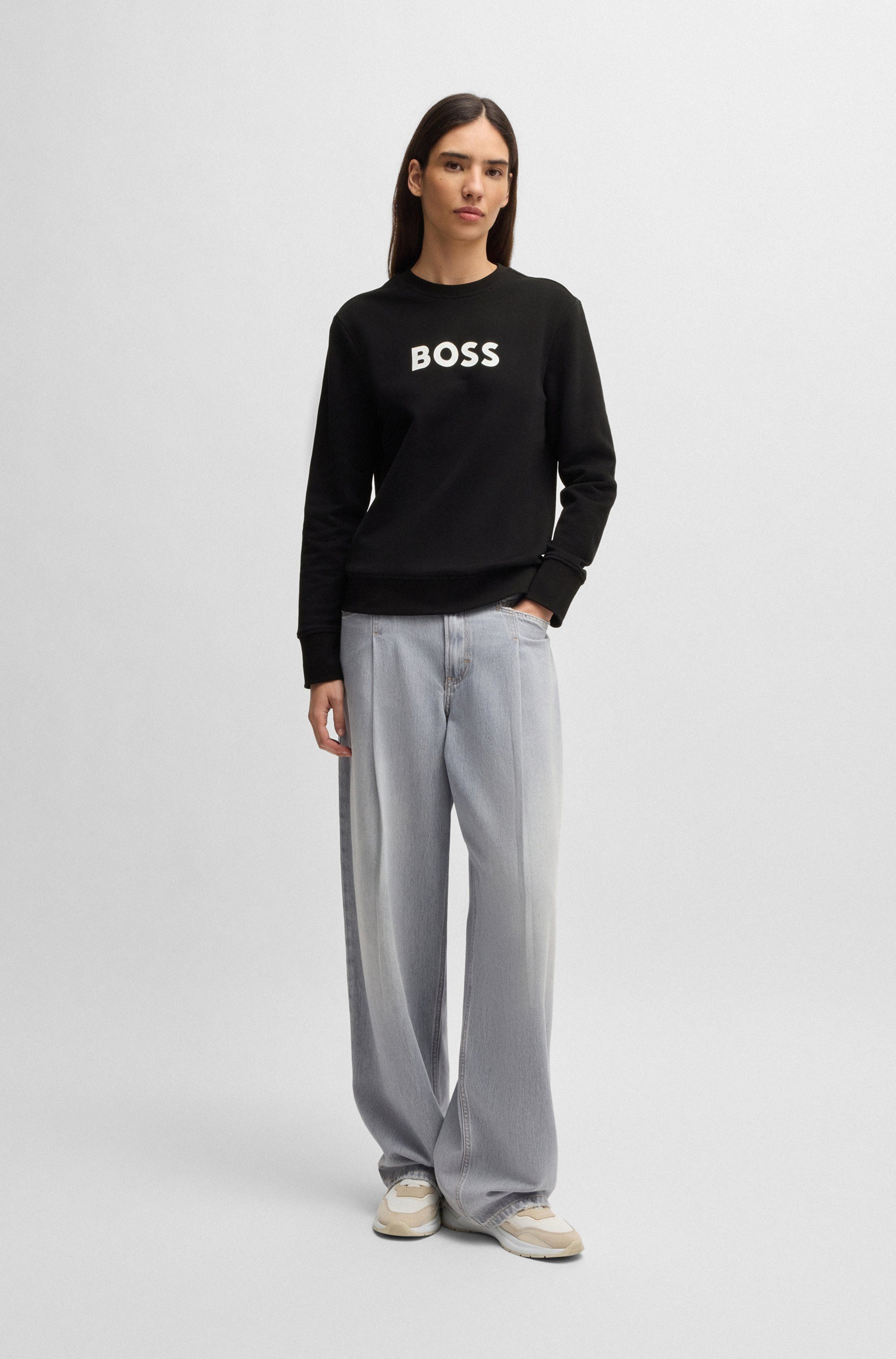 Boss Orange Sweatshirt met een ronde hals
