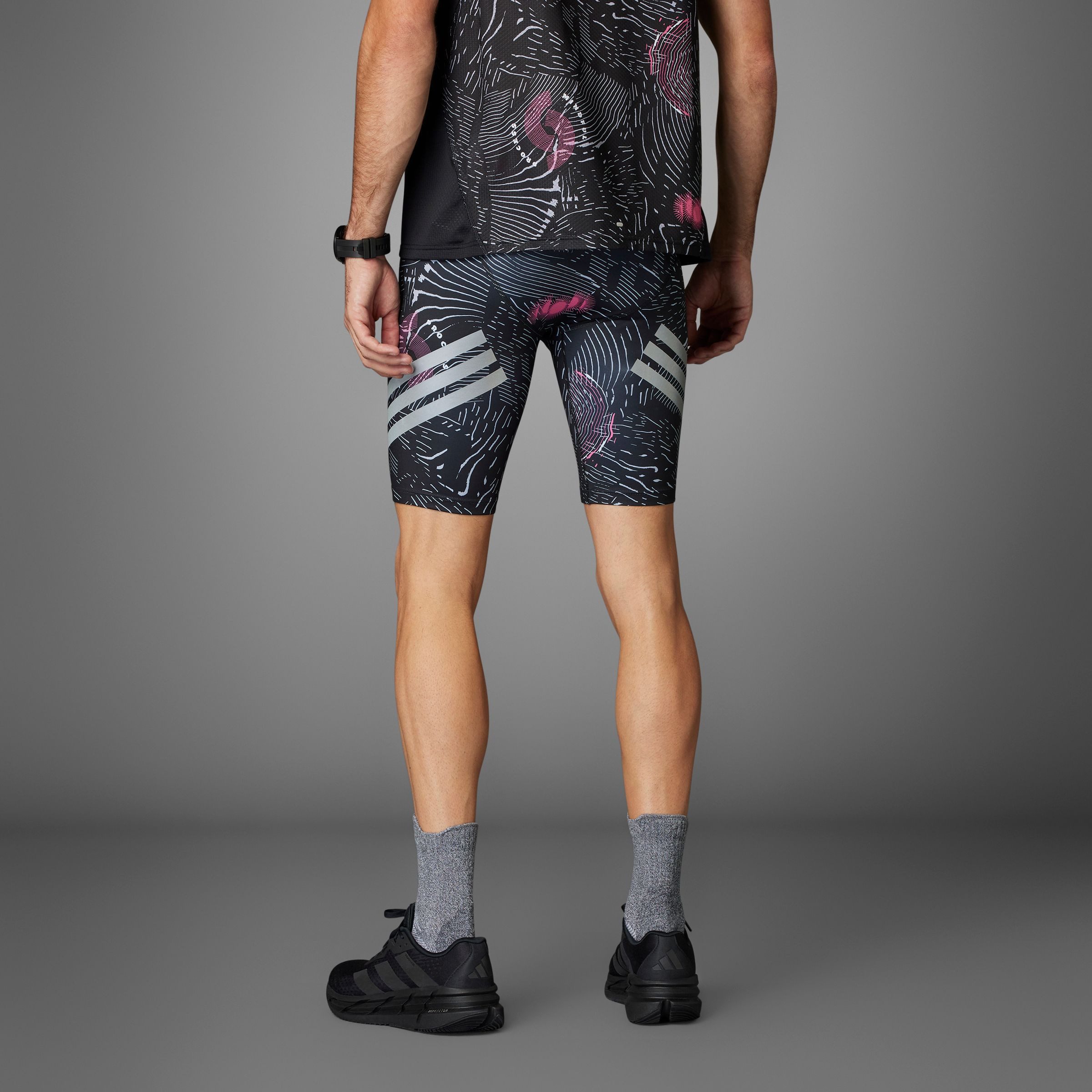 adidas Performance Runningshort BTN BIKER TIG M (1-delig)