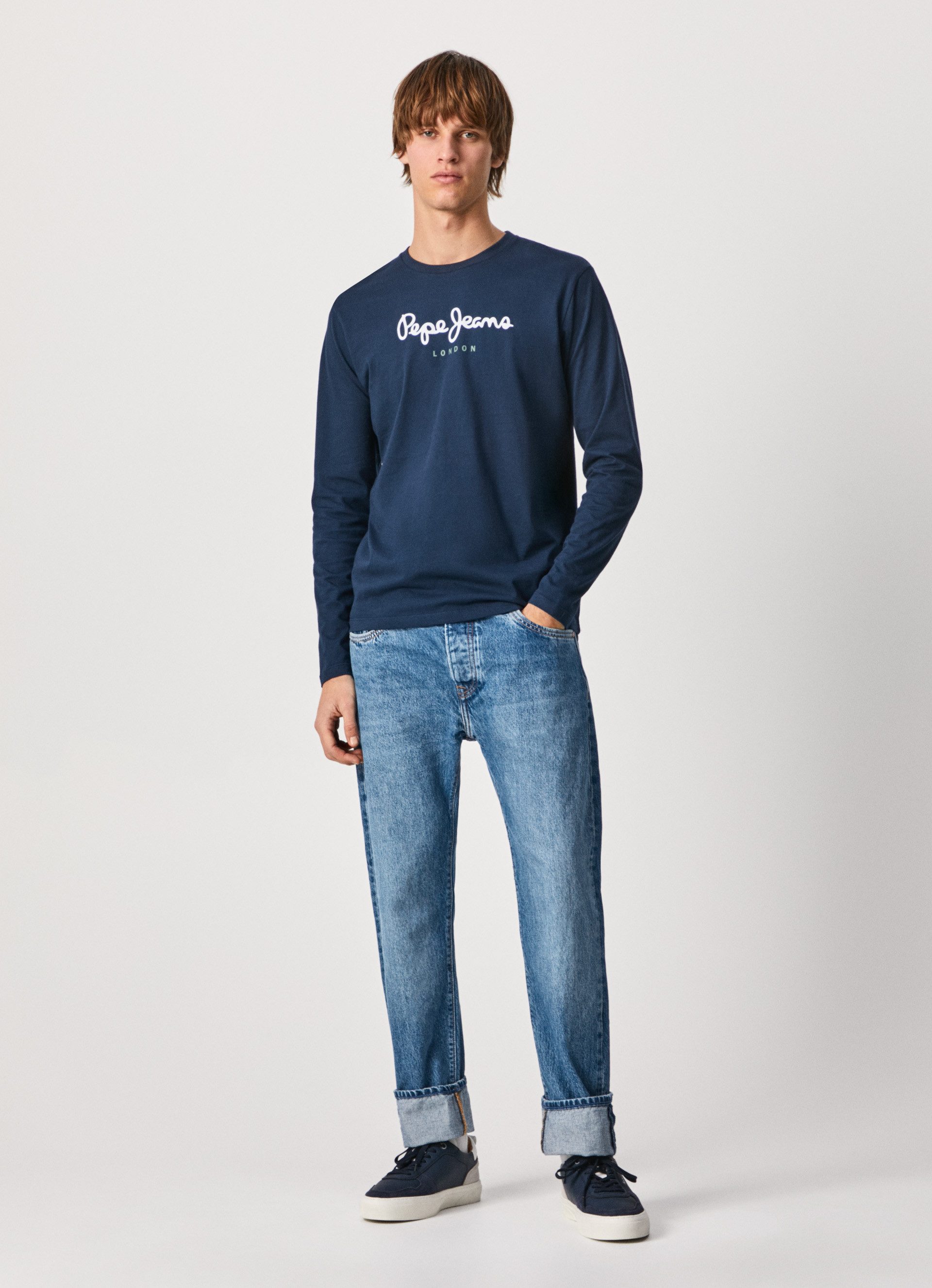 Pepe Jeans Shirt met lange mouwen EGGO LONG